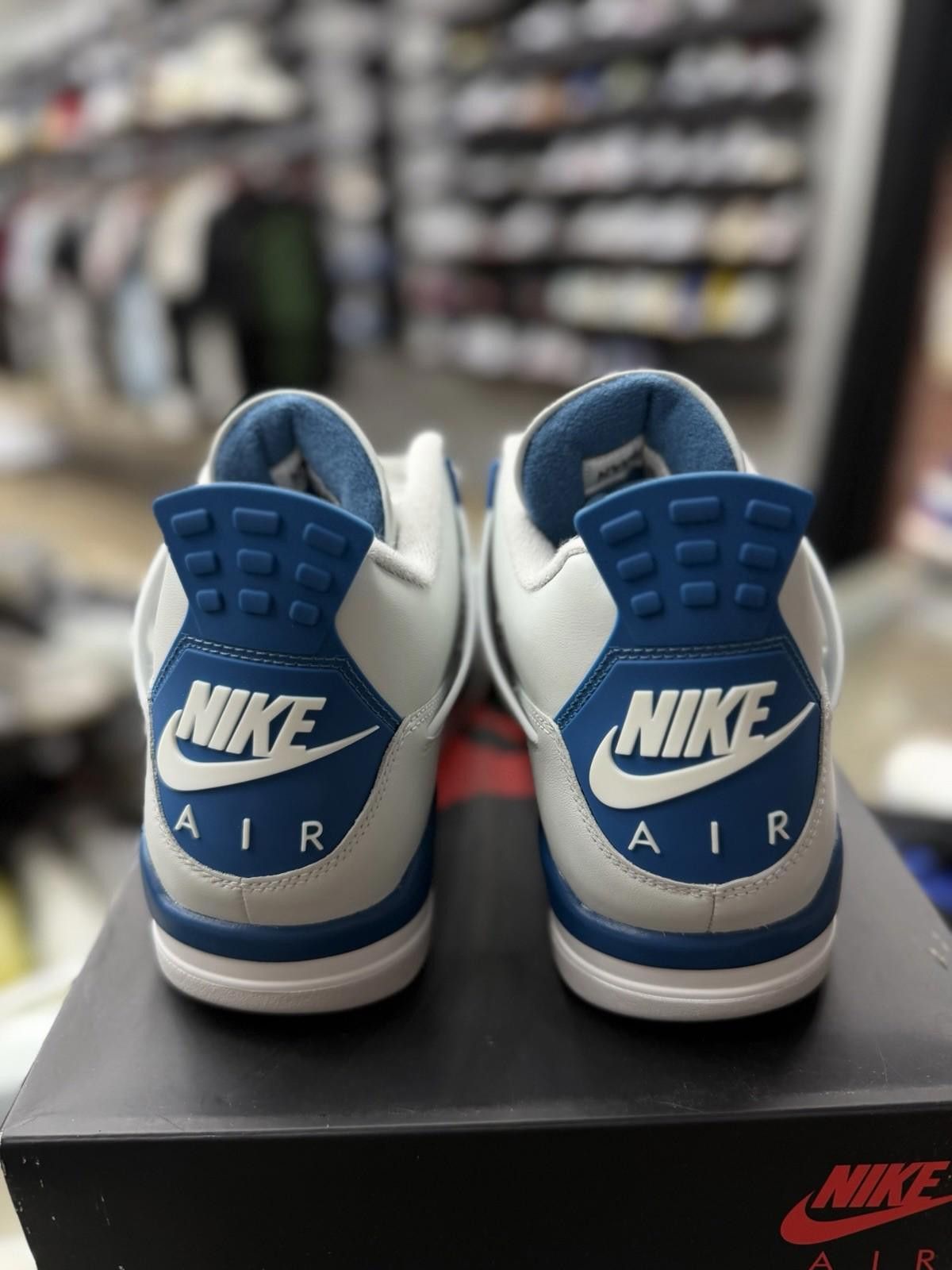 Jordan Brand Size 12 - Air Jordan 4 Retro 2024 Military Blue FV5029-141 Size US 12 / EU 45 - 8 Thumbnail