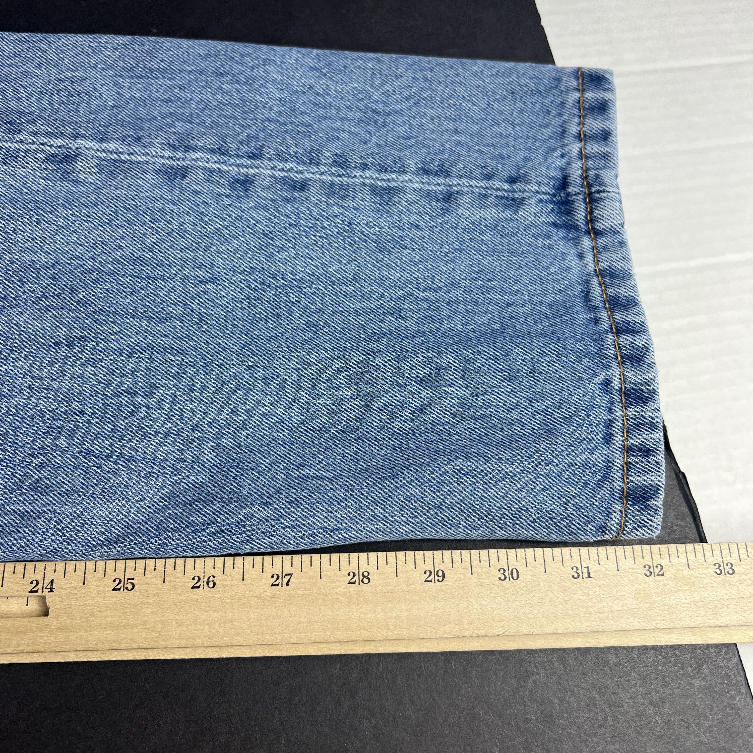 Levi's Levi's Jeans 505 Straight Leg Blue Faded Cotton Denim Size US 32 / EU 48 - 20 Thumbnail