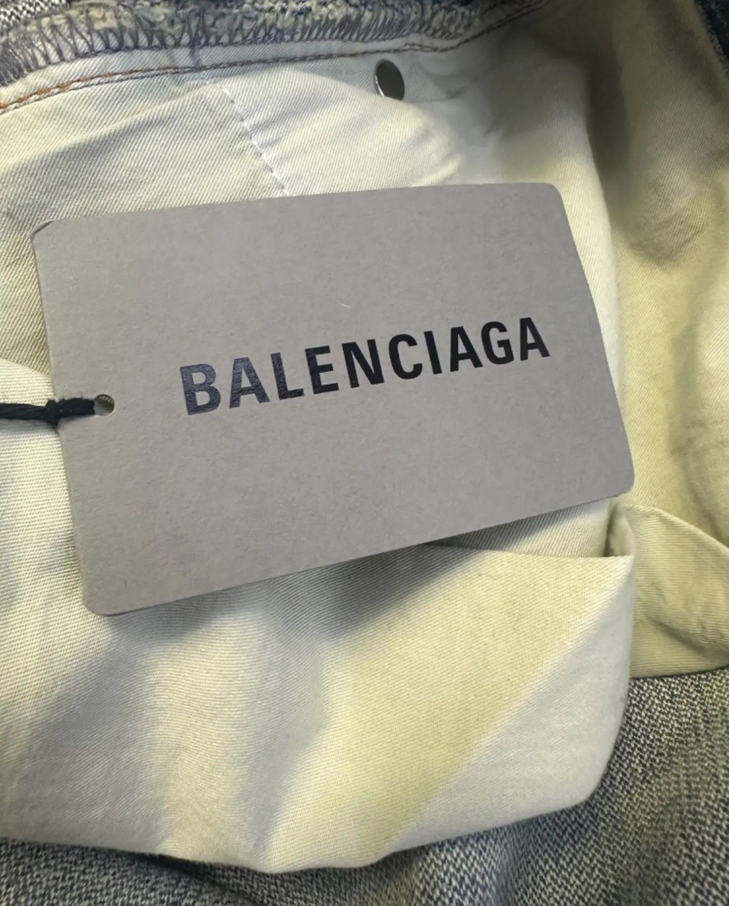 Balenciaga Balenciaga Hybrid Flannel Shirt Pant Jeans Size US 31 - 4 Thumbnail