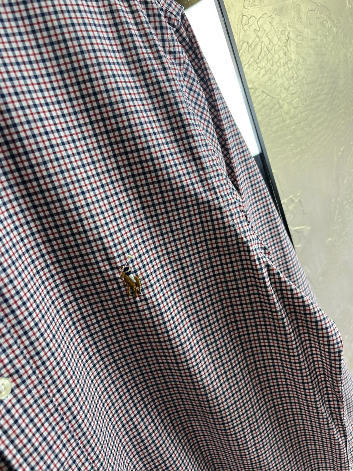 Polo Ralph Lauren Polo Ralph Lauren Slim Fit Premium Cotton Stretch CheckShirt Size US L / EU 52-54 / 3 - 3 Thumbnail