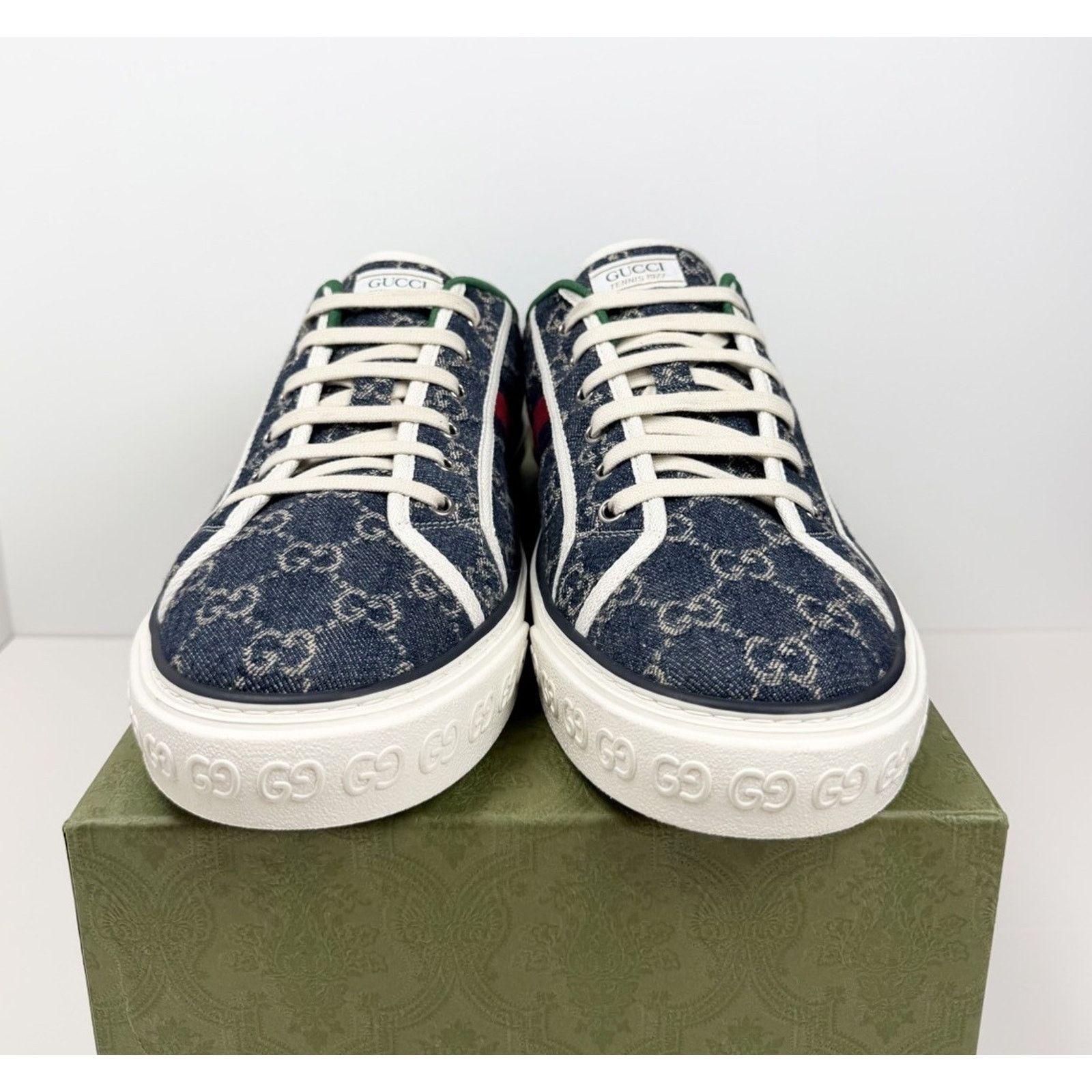 Gucci Size 16G/16.5US - Gucci Tennis 1977 Blue NEW! Size US 15 / EU 48 - 4 Thumbnail