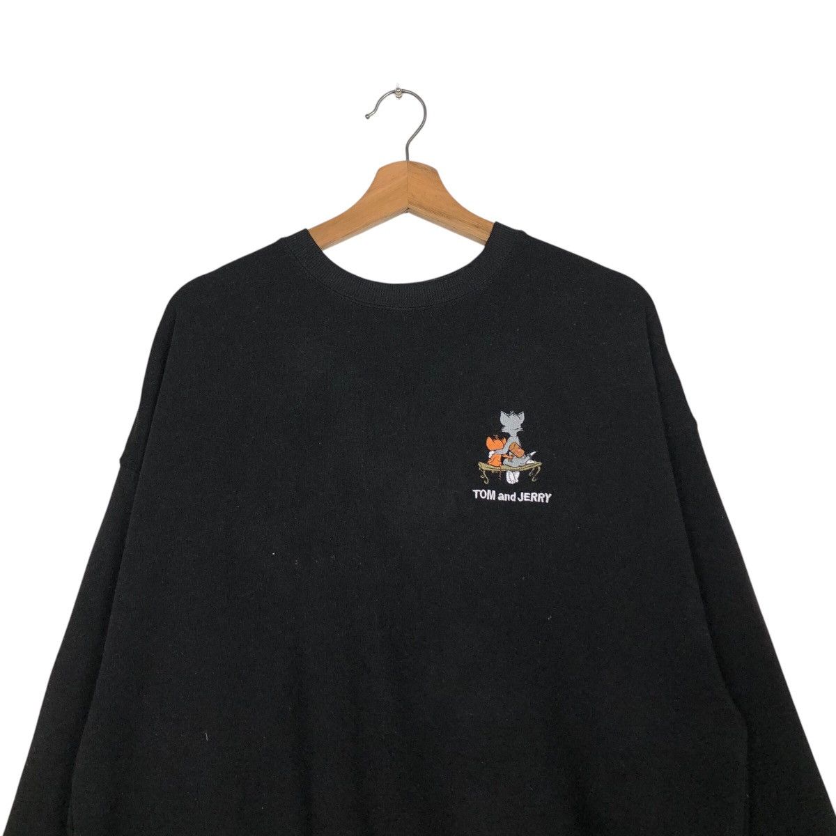 Cartoon Network 📌Vintage Sweatshirt Crewneck Tom & Jerry Big Ligo Size US M / EU 48-50 / 2 - 4 Thumbnail