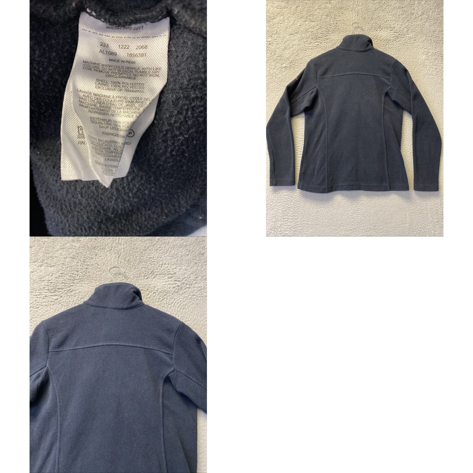 Vintage Columbia Women’s Jacket Softshell S Black Zip Pockets Logo All Seasons Fleece Lining Size S / US 4 / IT 40 - 8 Thumbnail