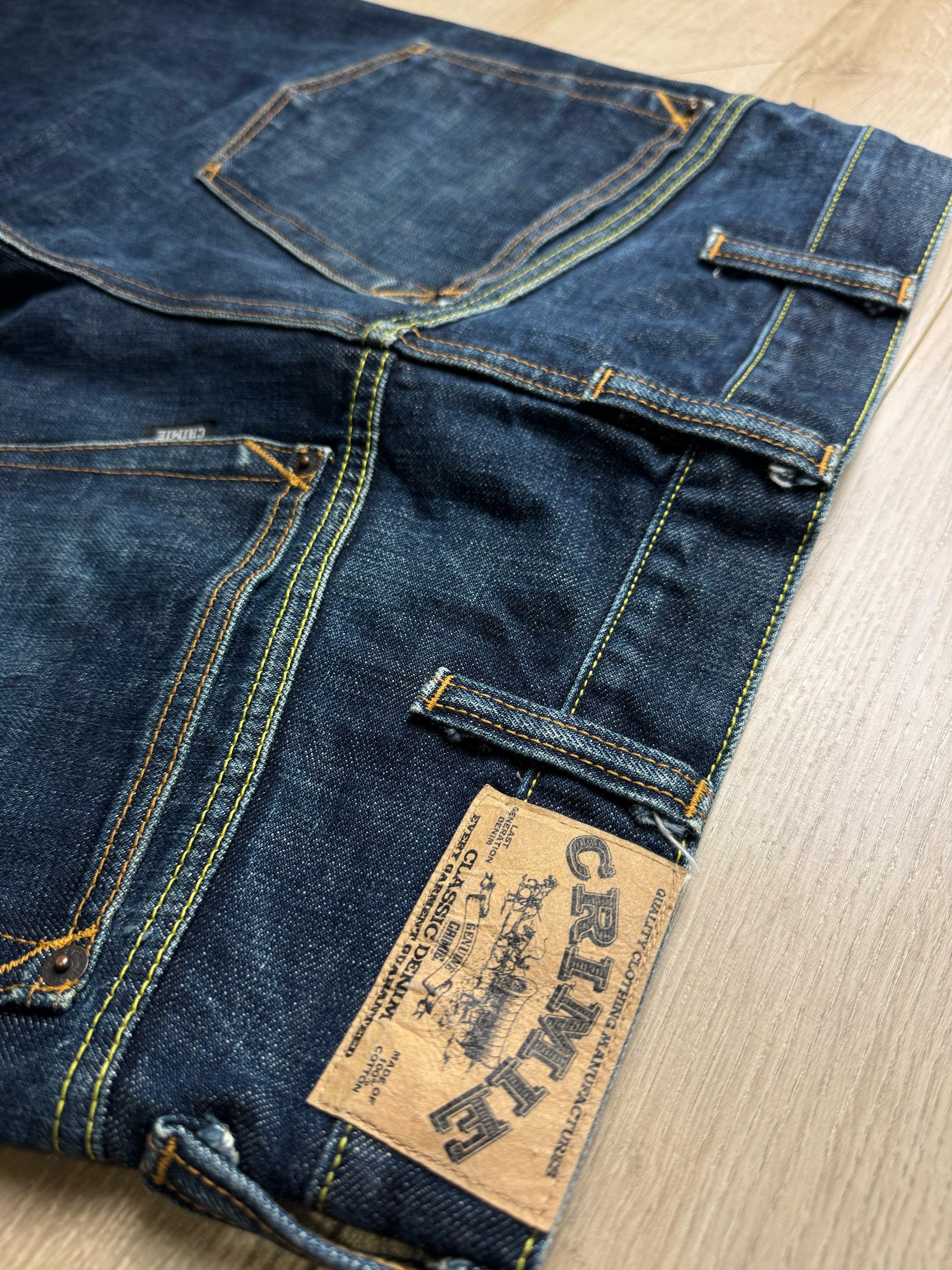 Japanese Brand CRIMIE CXXX-PT03 W31 x L31 Japanese selvedge jeans Size US 31 - 10 Thumbnail