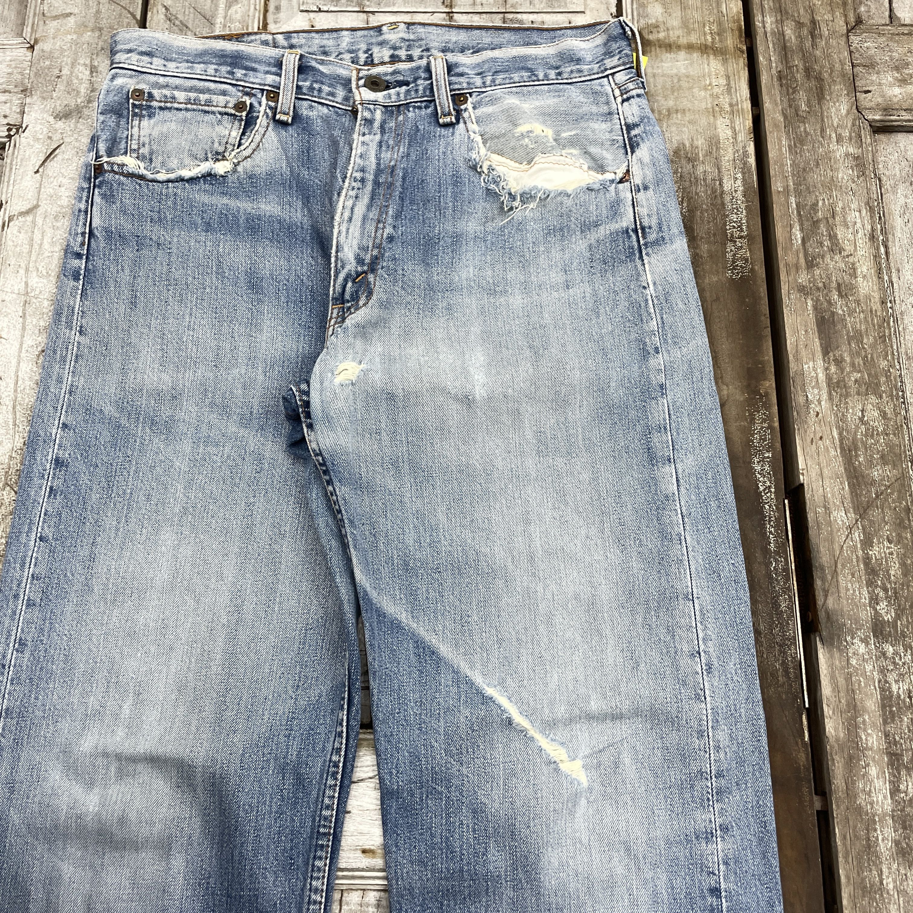 Levi's Levi's Vintage 503 Faded Distressed Jeans- WC326 Size US 32 / EU 48 - 5 Thumbnail