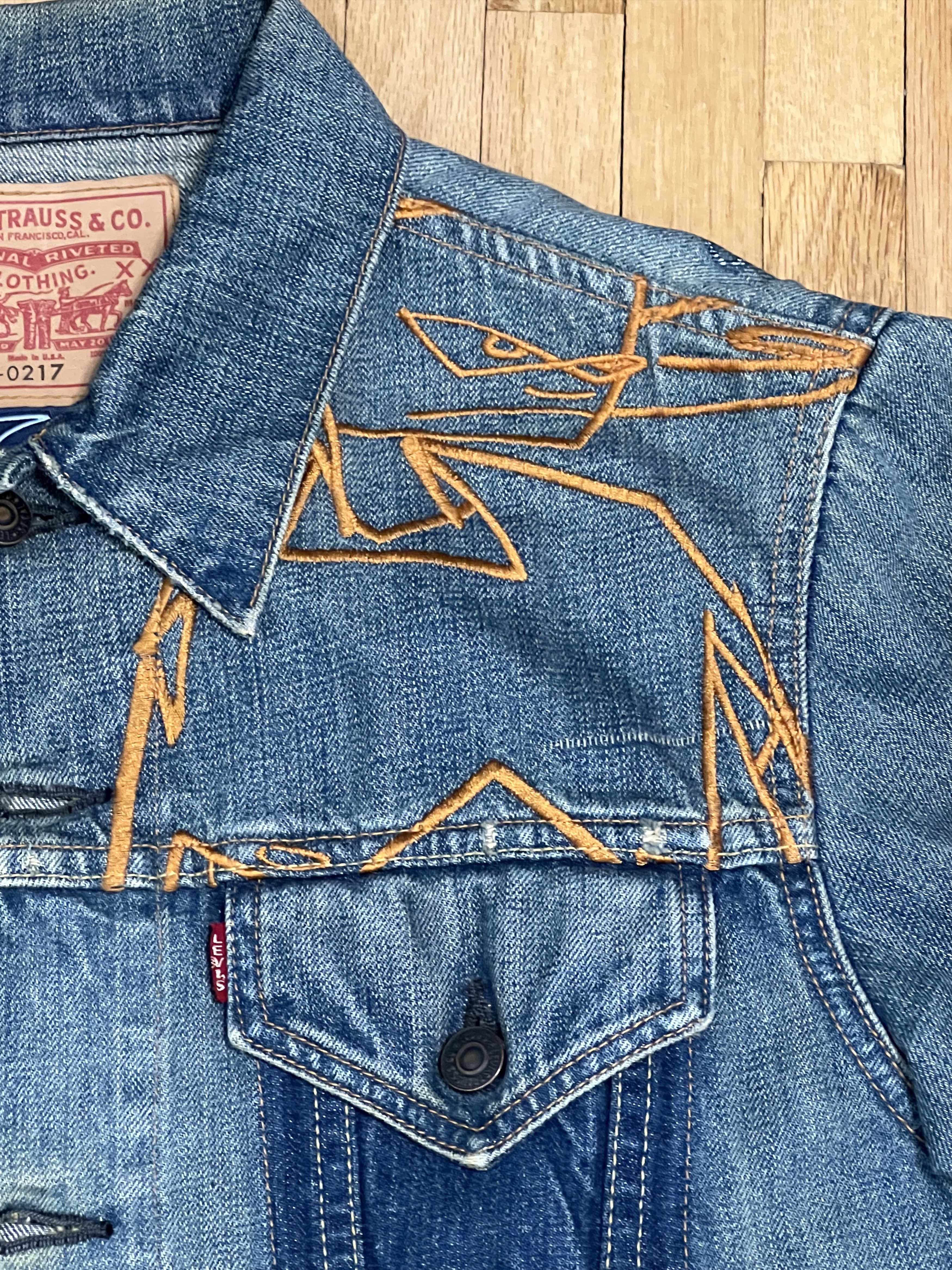 Levi's Levi x Futura 39meg denim set 2005 Size US 36 / EU 52 - 3 Thumbnail