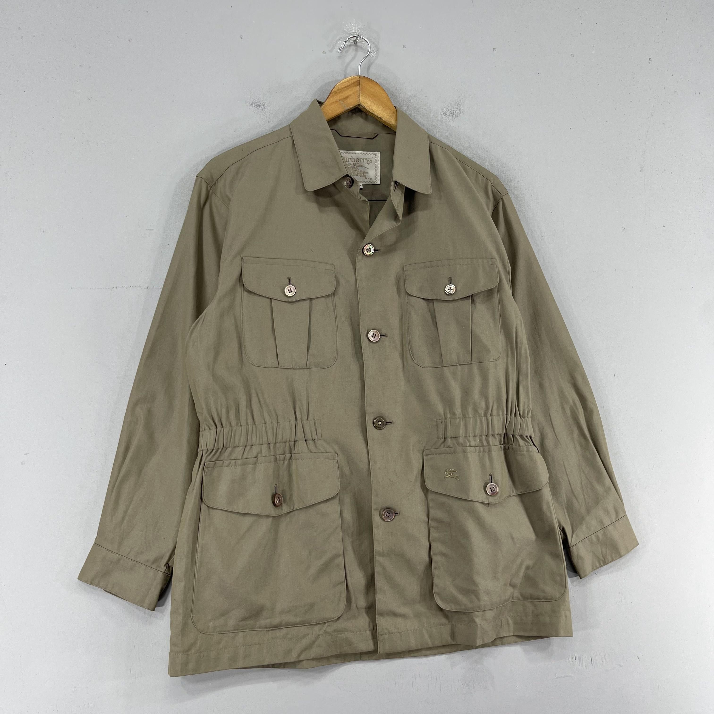 Burberry × Vintage Vintage BURBERRYS England Trench Coat Button Up Jacket Size M / US 6-8 / IT 42-44 - 5 Thumbnail