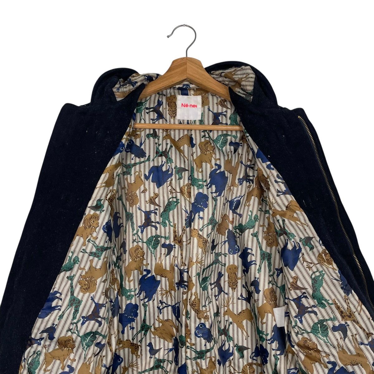 Ne-Net Ne-net Hooded Wool Duffle Jacket Size US S / EU 44-46 / 1 - 13 Thumbnail