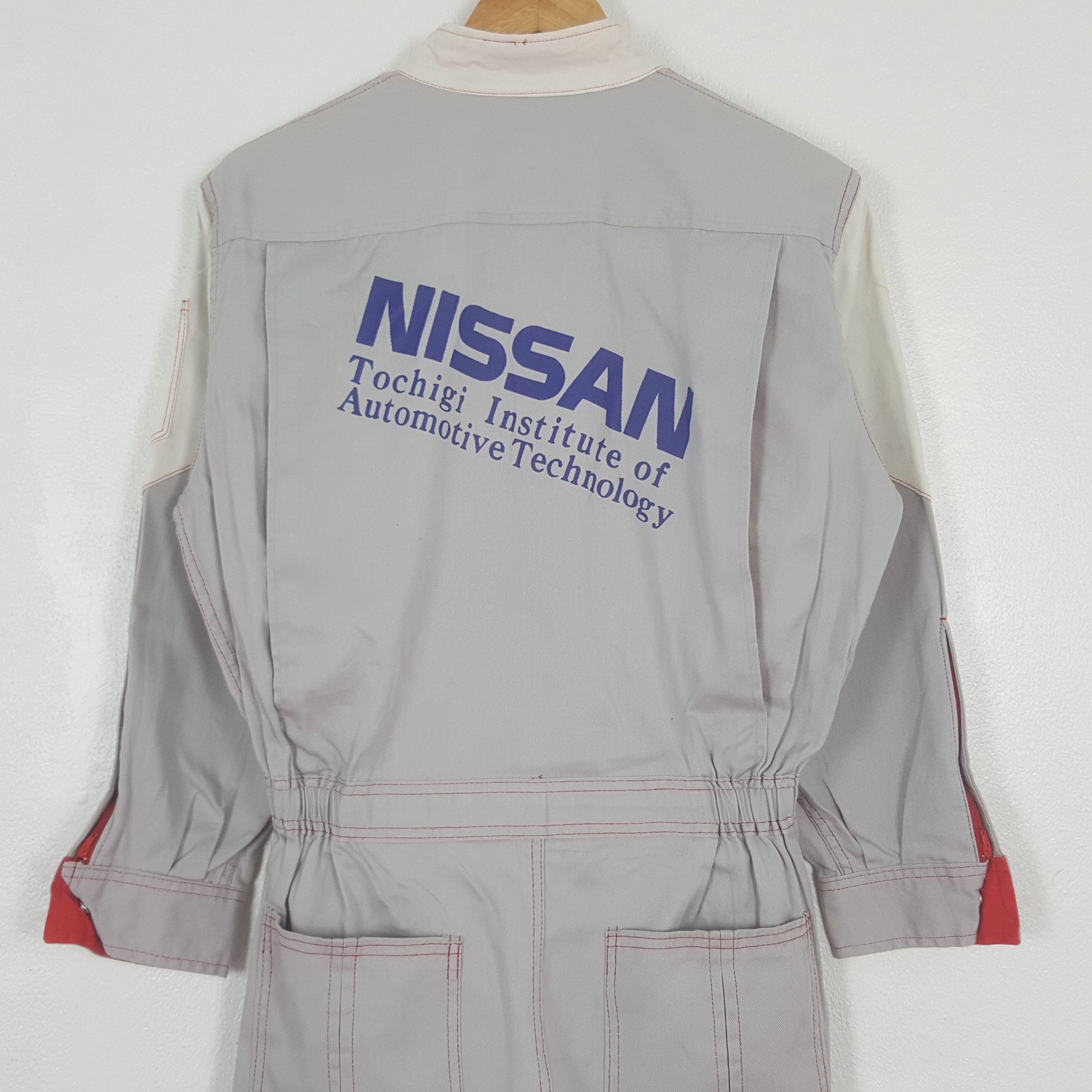 Nissan Vintage Nissan Japanese Racing Team Coverall Jacket C308N11 Size US M / EU 48-50 / 2 - 2 Thumbnail