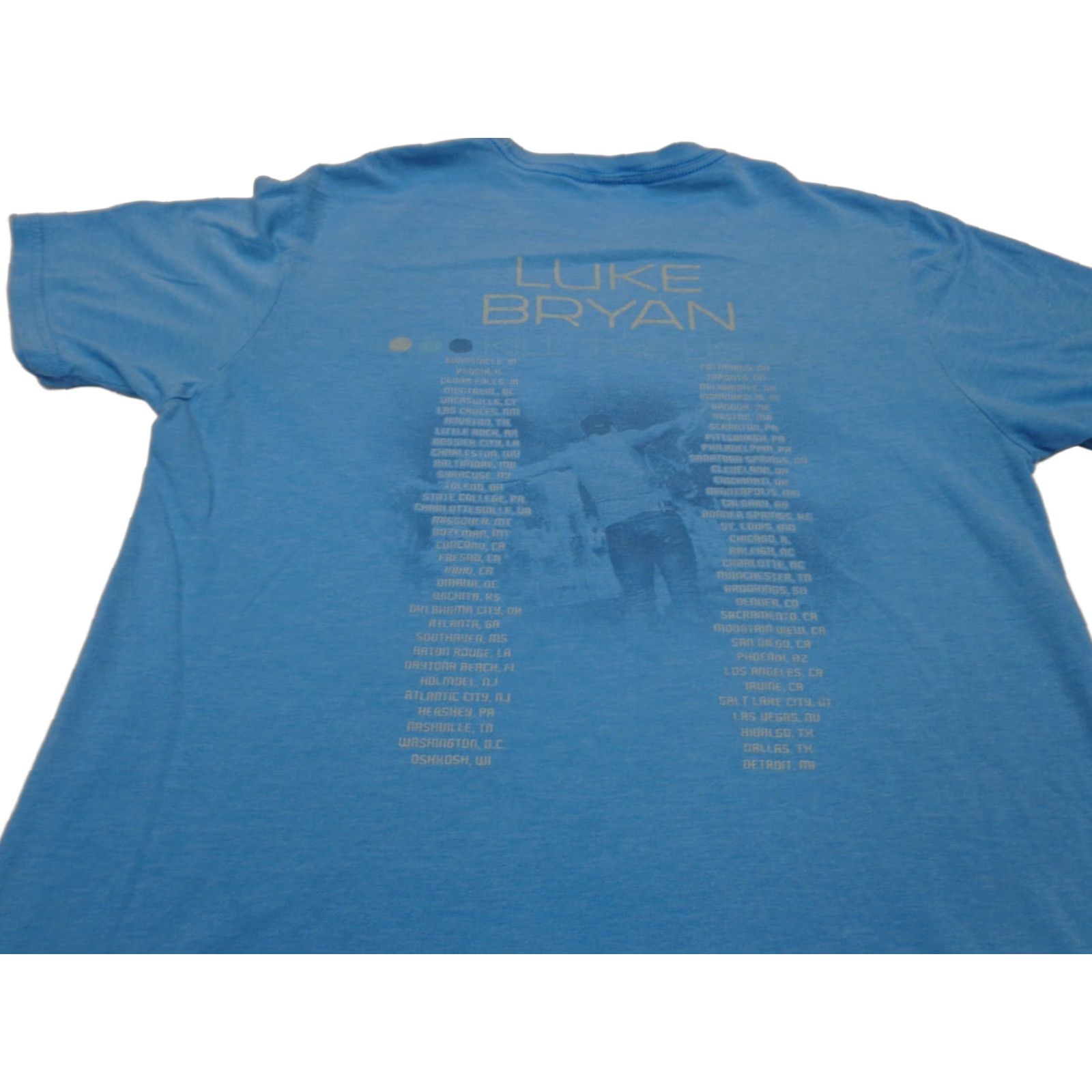 Vintage **District Blue Large Crew Neck Short Sleeve T-Shirt** User: **Large District Blue Crew Neck Short Sleeve T-Shirt** Size US L / EU 52-54 / 3 - 1 Thumbnail