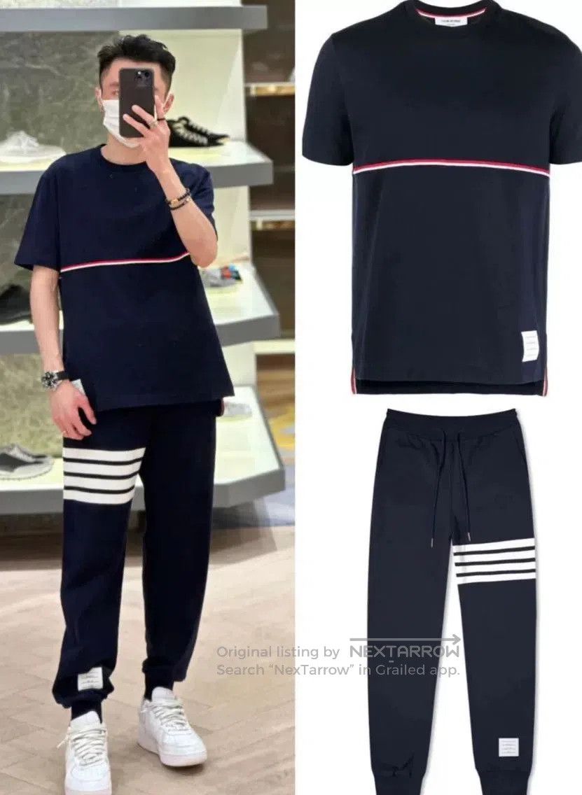 Thom Browne Thom Browne Short Sleeve T-shirt. Size US S / EU 44-46 / 1 - 8 Thumbnail