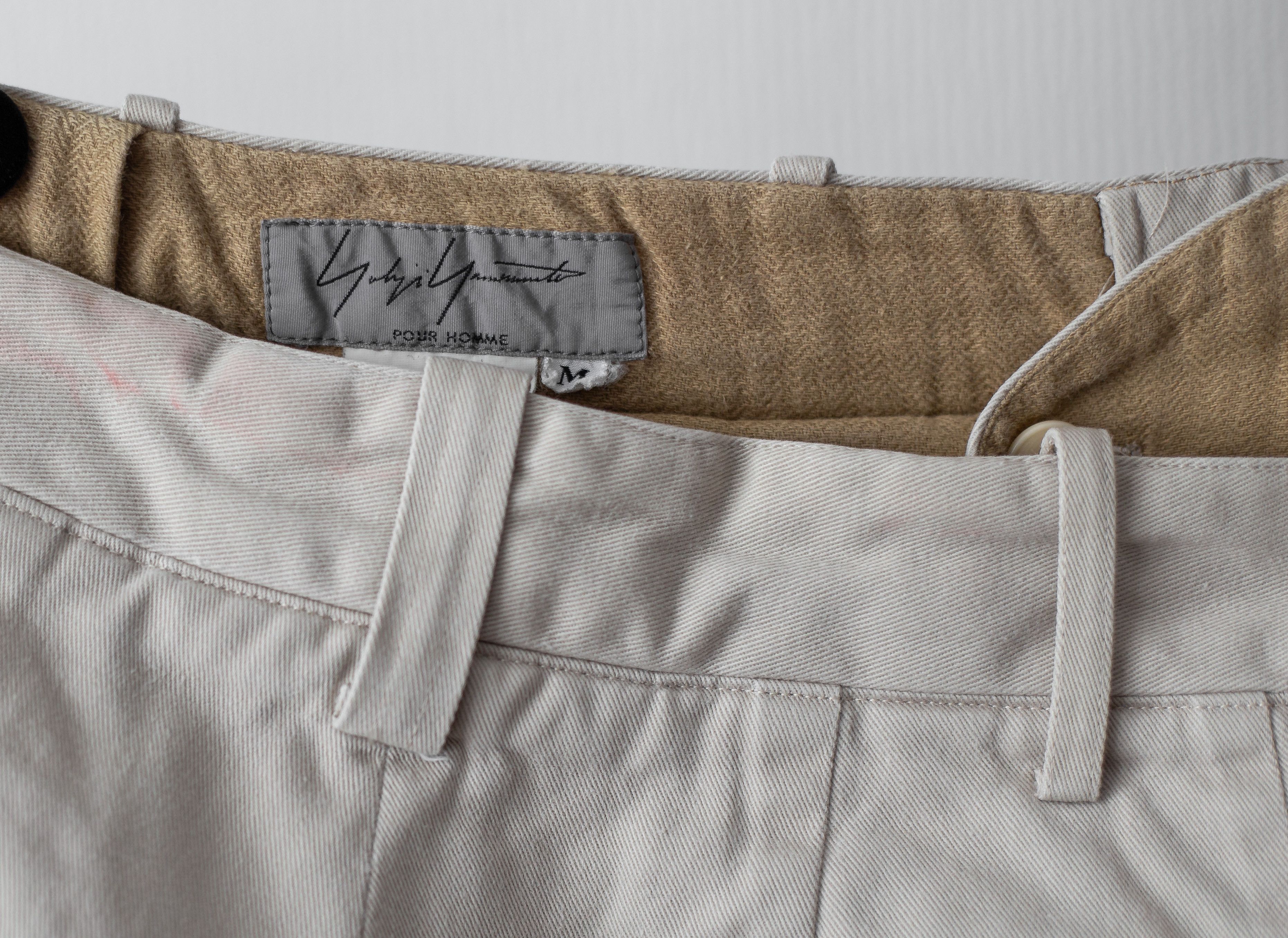 Yohji Yamamoto 1998AW wide cotton pants Size US 32 / EU 48 - 4 Thumbnail