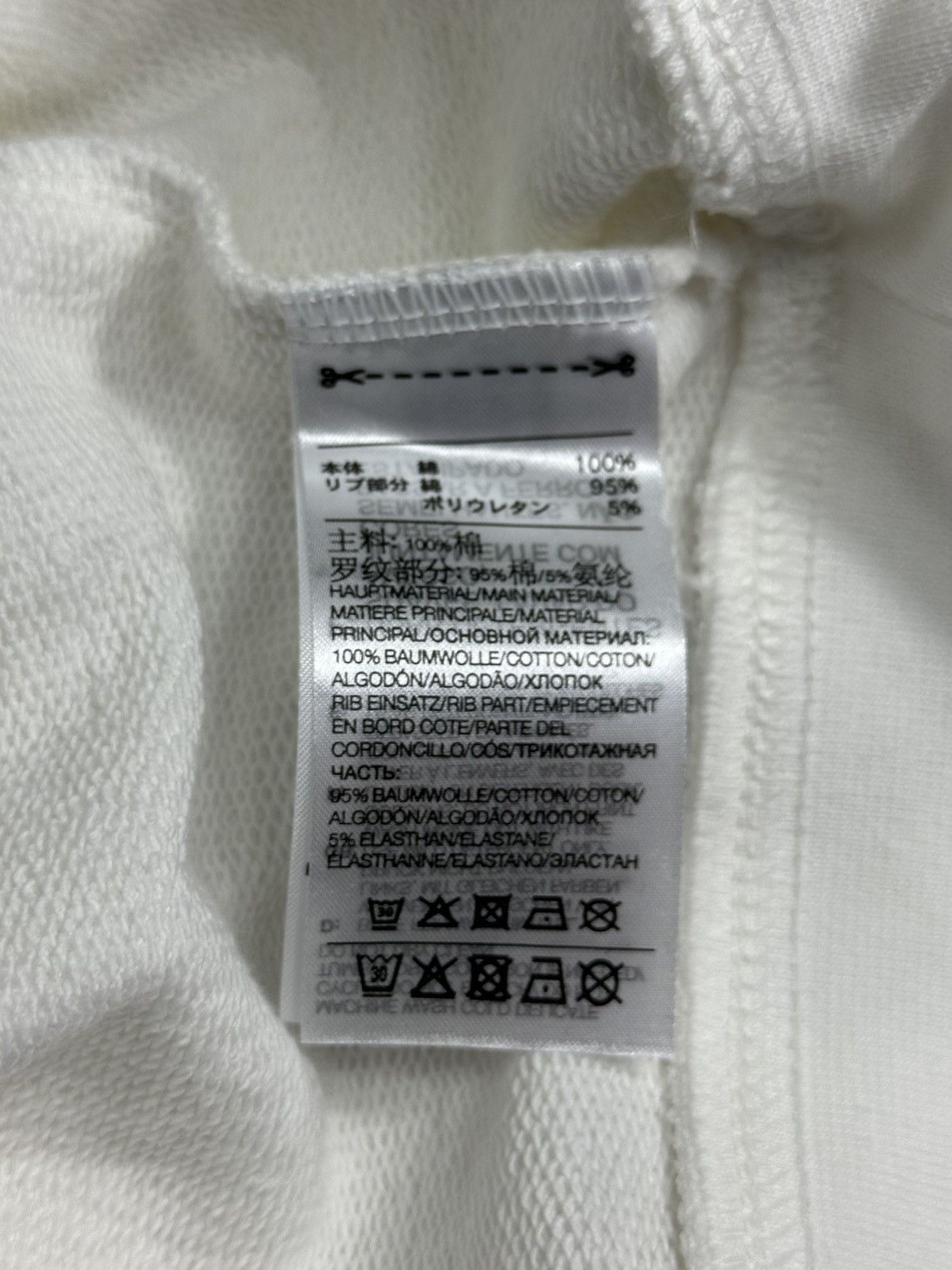 Yohji Yamamoto Y3 Yohji Yamamoto Hoodie White (M) Size US M / EU 48-50 / 2 - 3 Thumbnail