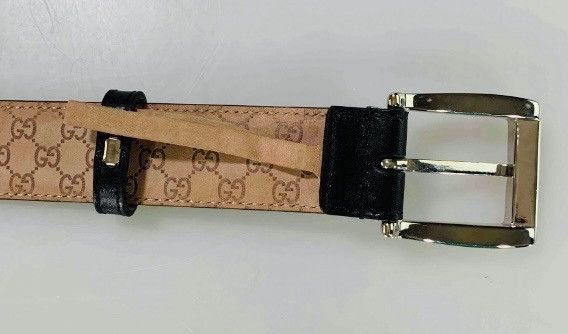 Gucci Gucci GG Guccified Black Leather Belt 100 40 NEW Size 40 - 8 Thumbnail