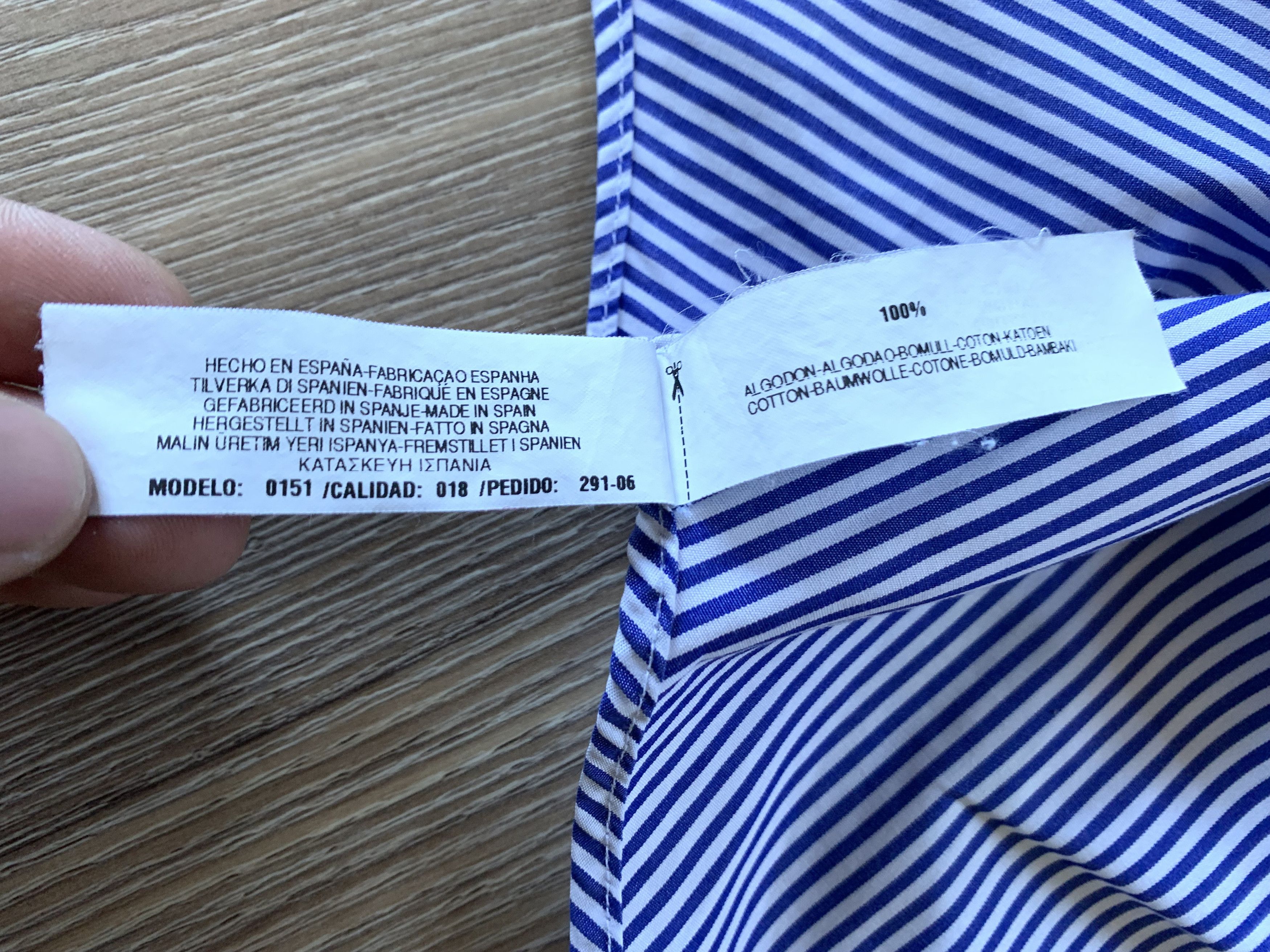 Designer × Massimo Dutti Massimo Dutti Stripe Cotton Long Sleeve Button Shirt Size US M / EU 48-50 / 2 - 9 Thumbnail