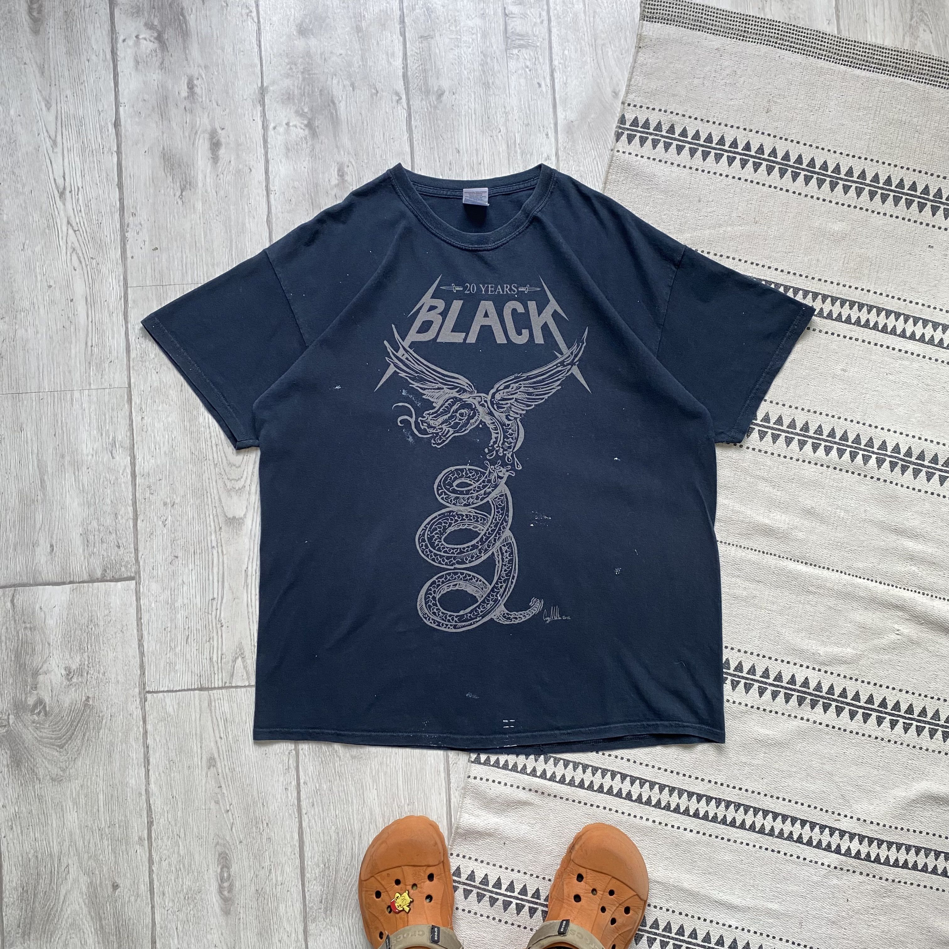 Metallica Vintage Faded Metallica band tee rock heavymetall punk Size US XL / EU 56 / 4 - 2 Thumbnail