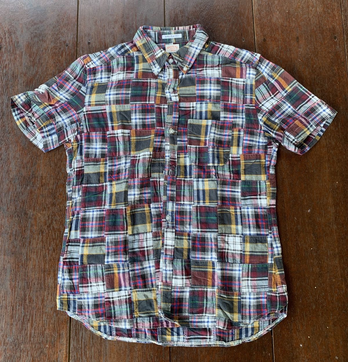 Beams Plus × Flannel × Japanese Brand Beams Japan patchwork flannel made in Japan Size US S / EU 44-46 / 1 - 1 Thumbnail
