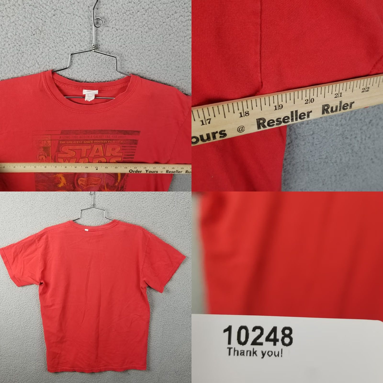 Star Wars Star Wars Graphic T Shirt Men M Luke Skywalker Red Lucasfilm Logo Knit Cotton Short Sleeve Crew Neck Vintage Size US M / EU 48-50 / 2 - 8 Thumbnail