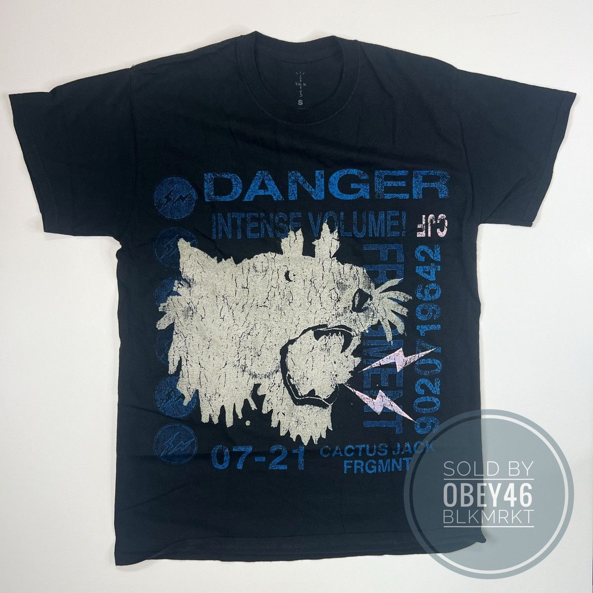 Travis Scott Cactus Jack For Fragment Icons Tee Tシャツ Travis Scott Cactus Jack For Fragment Icons Tee (CJFR-SS04