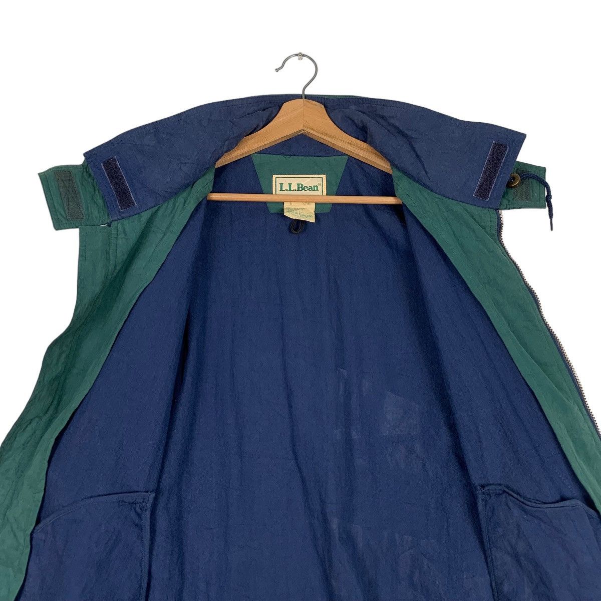 L.L. Bean Vintage L.L.BEAN Blue Outdoor Jacket #0550-C25 Size US L / EU 52-54 / 3 - 12 Thumbnail