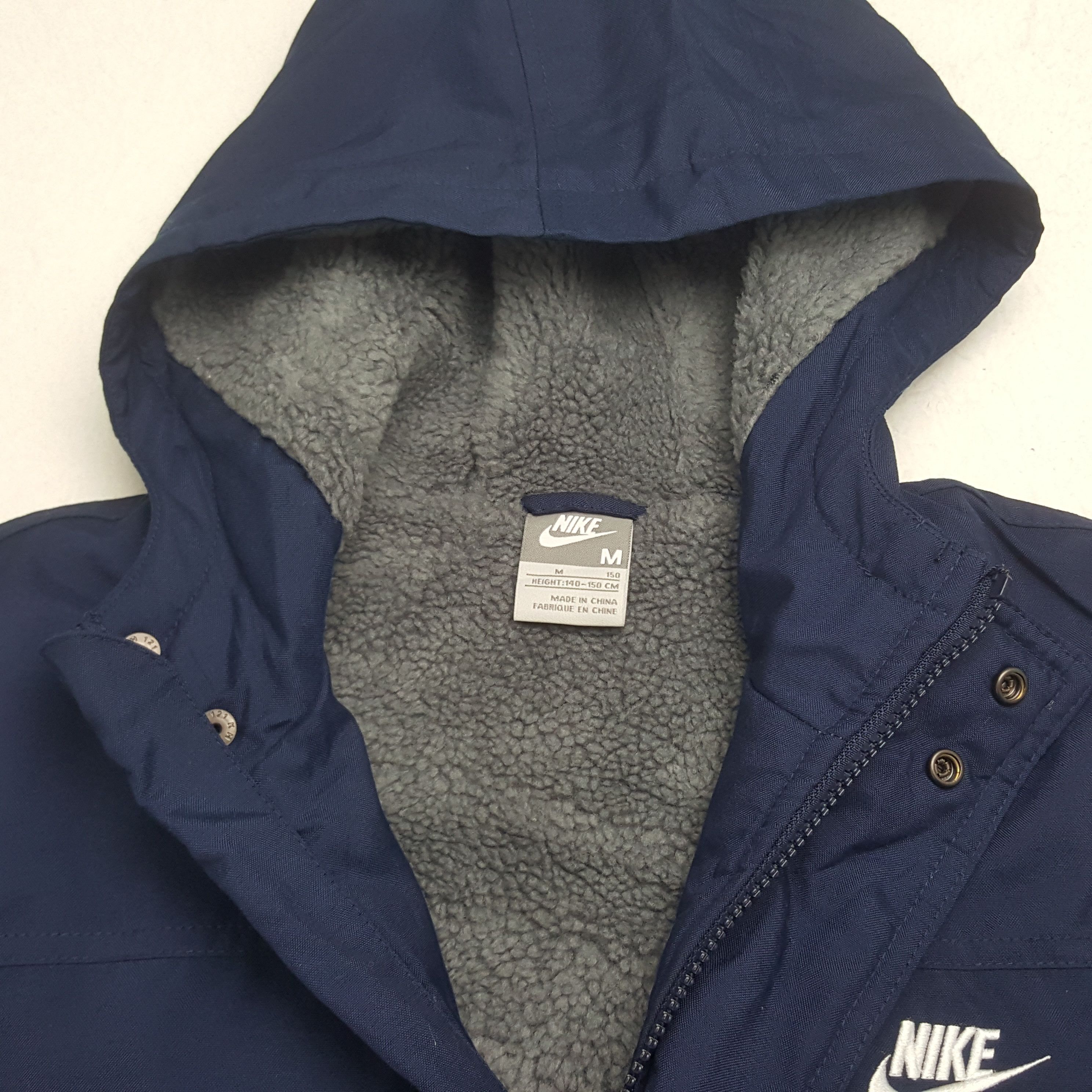 Nike × Vintage Vintage NIKE Swoosh Puffer Long Jacket Size US M / EU 48-50 / 2 - 5 Thumbnail