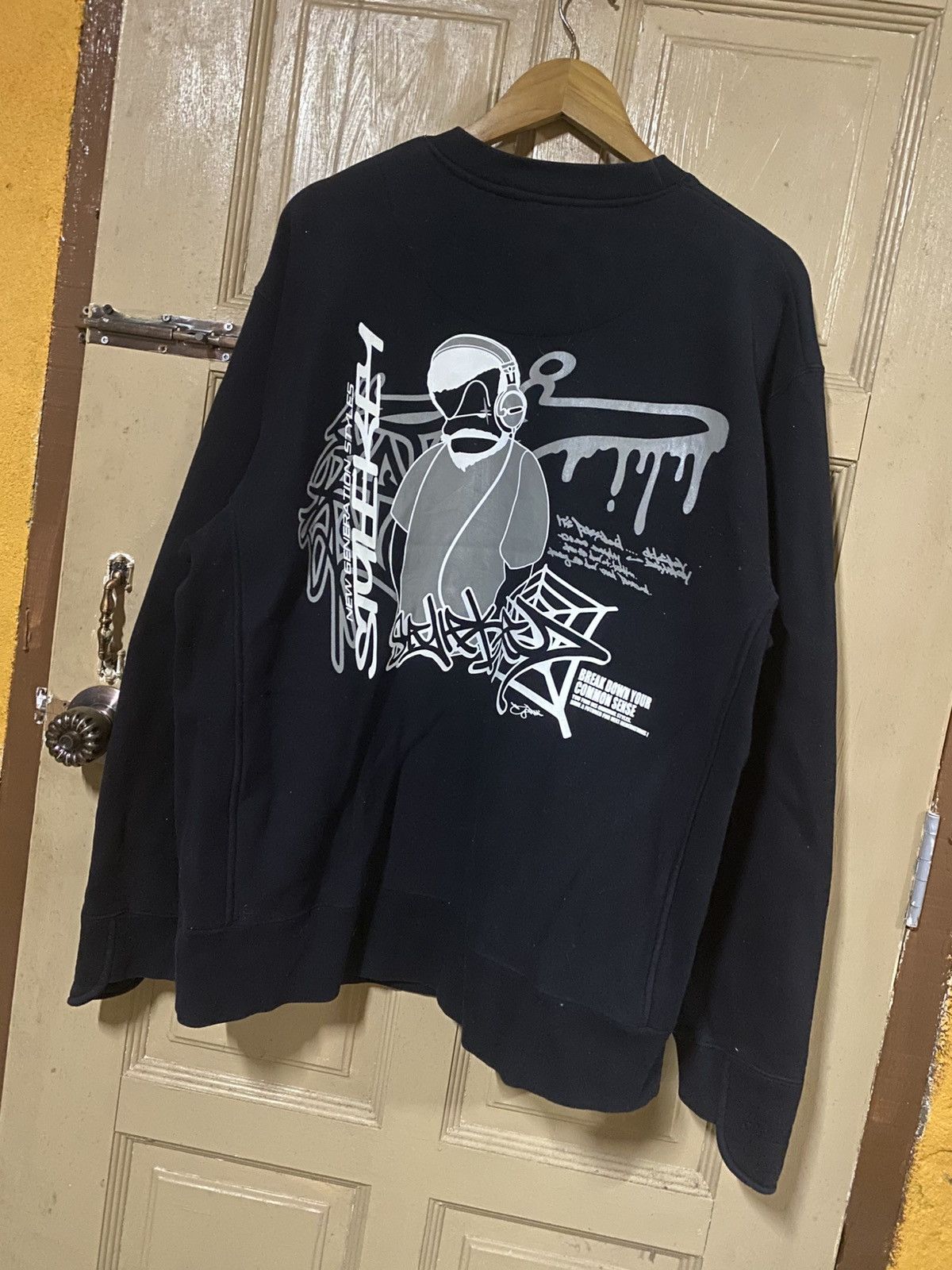 Other Style Key Graffiti Sweatshirt - Japanese Streetwear, Hip-Hop Size US L / EU 52-54 / 3 - 6 Thumbnail