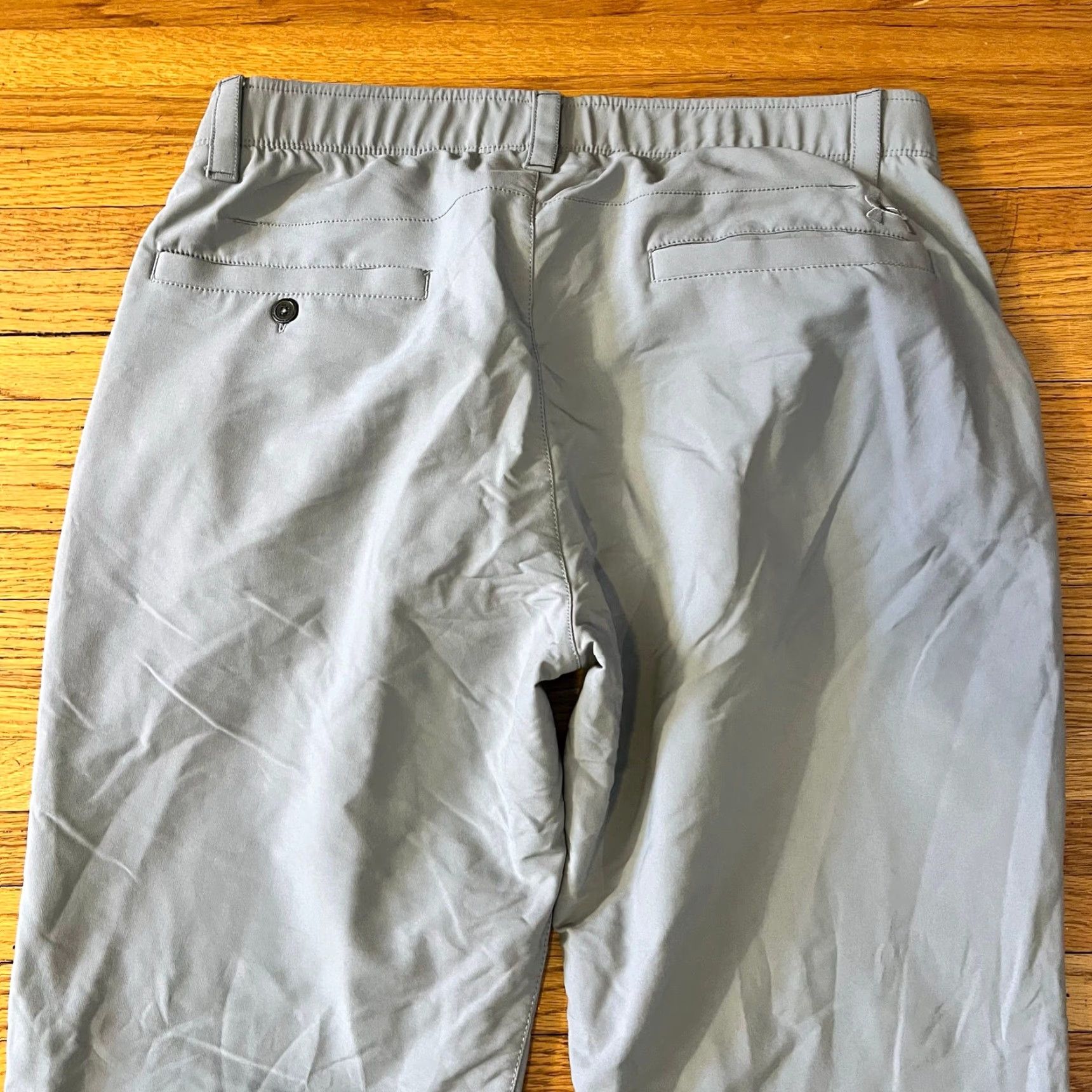 Under Armour Under Armour Pants Mens 36 X32 Light Gray Performance Golf Straight Leg Mens Pants Regular Gray 36 Mens Pants Straight Leg Golf Performance Size US 36 / EU 52 - 4 Thumbnail