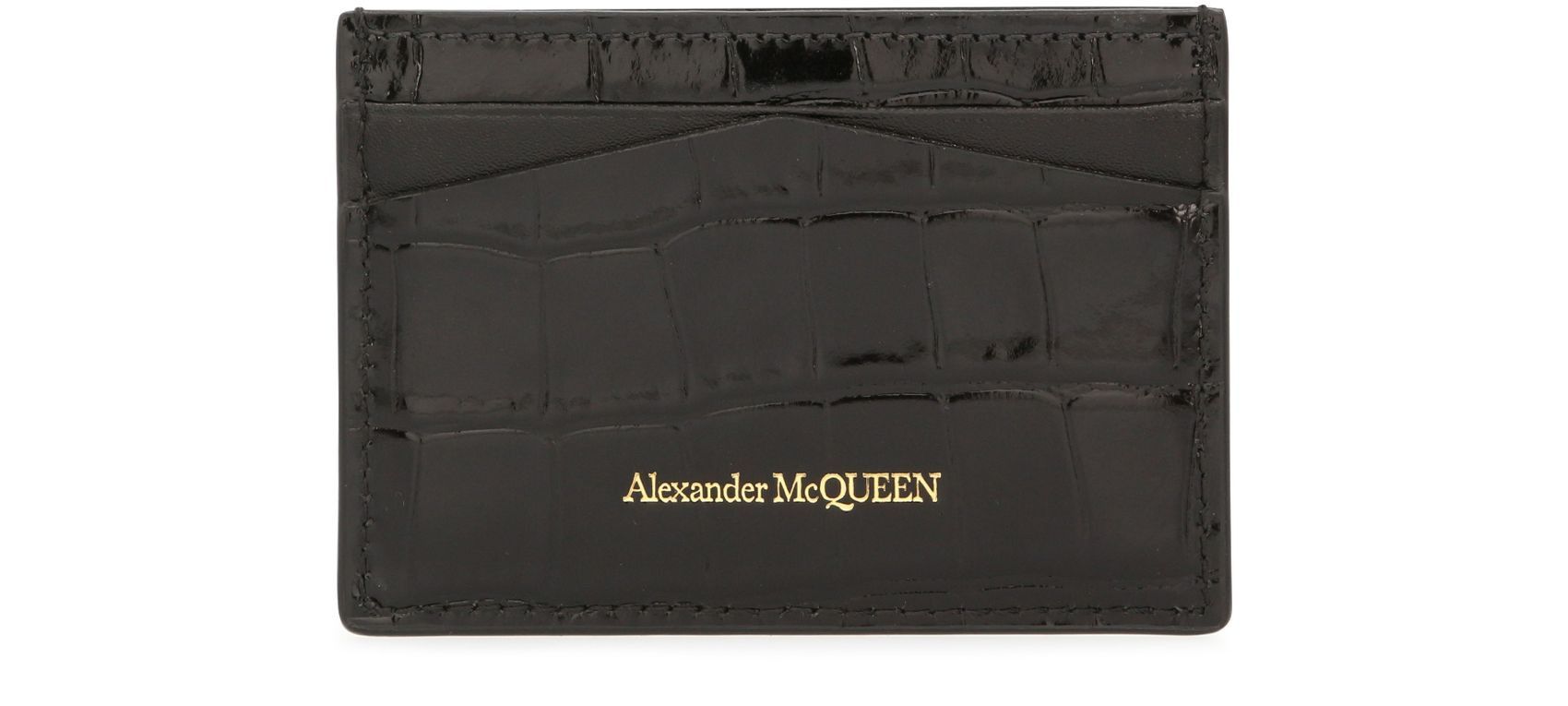 Alexander McQueen o1y0325 Size: OS / Wallet in Black Size ONE SIZE - 3 Thumbnail