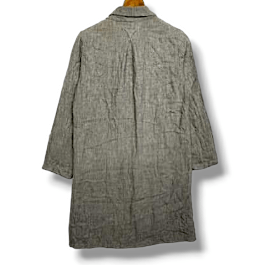 Blue Blue Japan Vintage Blue Japan Arigato Lab Coat Soft Denim Gray Salt Size US S / EU 44-46 / 1 - 9 Thumbnail