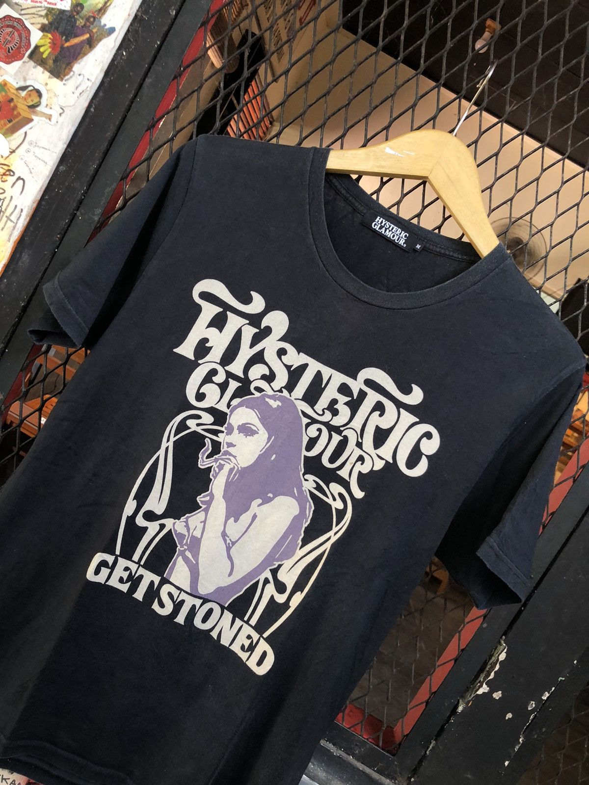 Hysteric Glamour HYSTERIC GLAMOUR “GET STONED” SHIRT Size US M / EU 48-50 / 2 - 2 Thumbnail