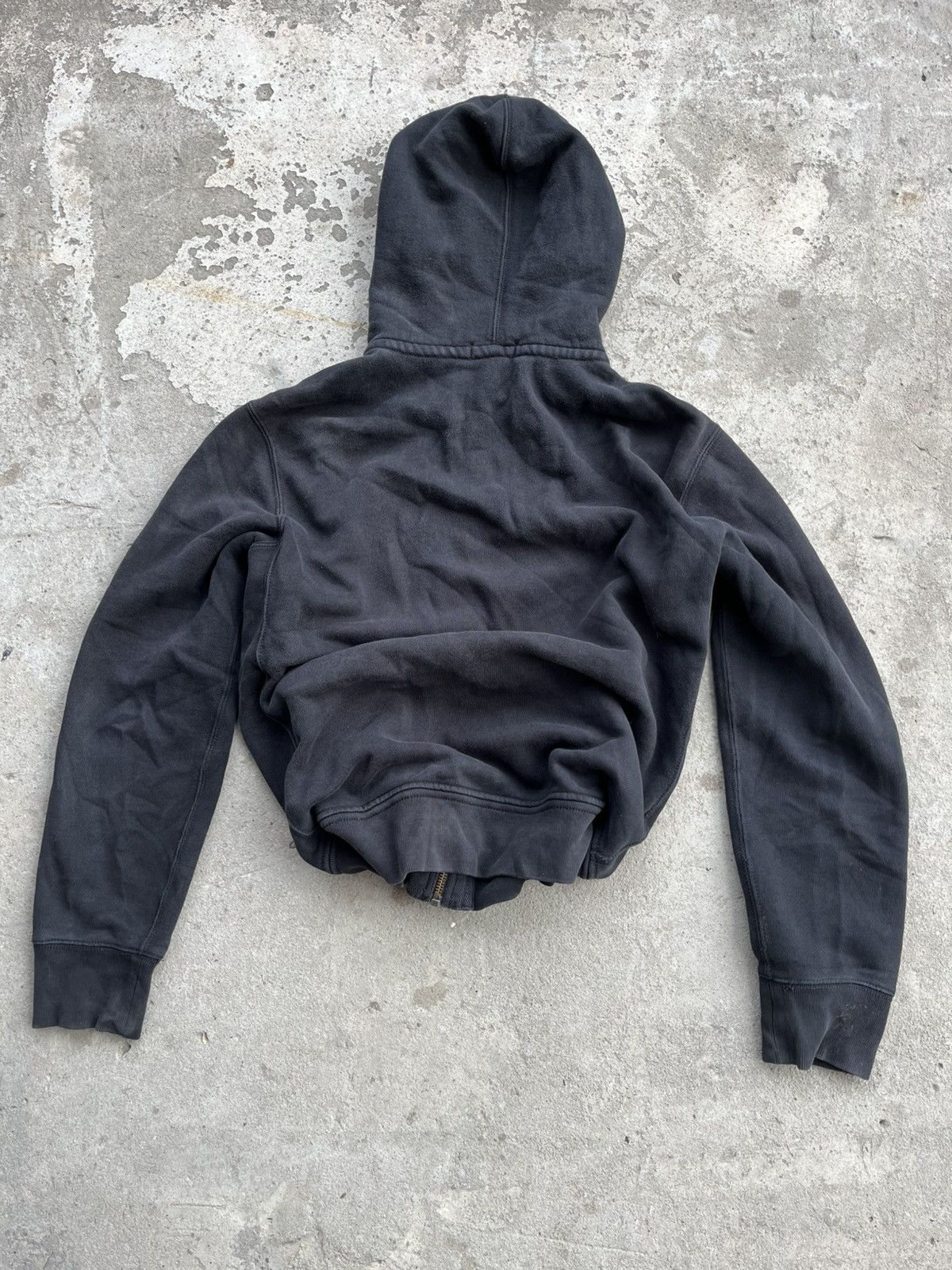 Polo Ralph Lauren × Ralph Lauren Vintage Polo Ralph Lauren Japanese Faded Zip Hoodie Distres Size US L / EU 52-54 / 3 - 2 Thumbnail