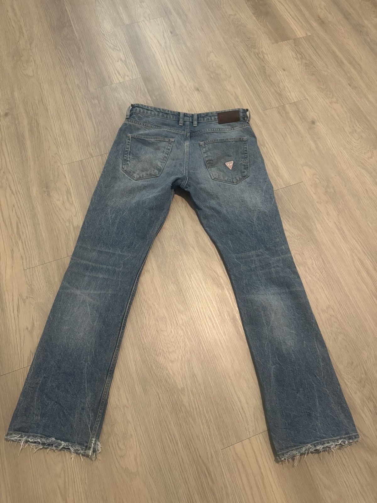 Guess Vintage Guess Men’s Boot Cut Jeans Size US 31 - 3 Thumbnail