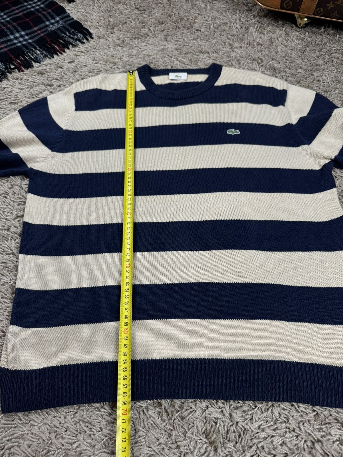 Lacoste Sweater crewneck Lacoste original old money item Size US L / EU 52-54 / 3 - 7 Thumbnail