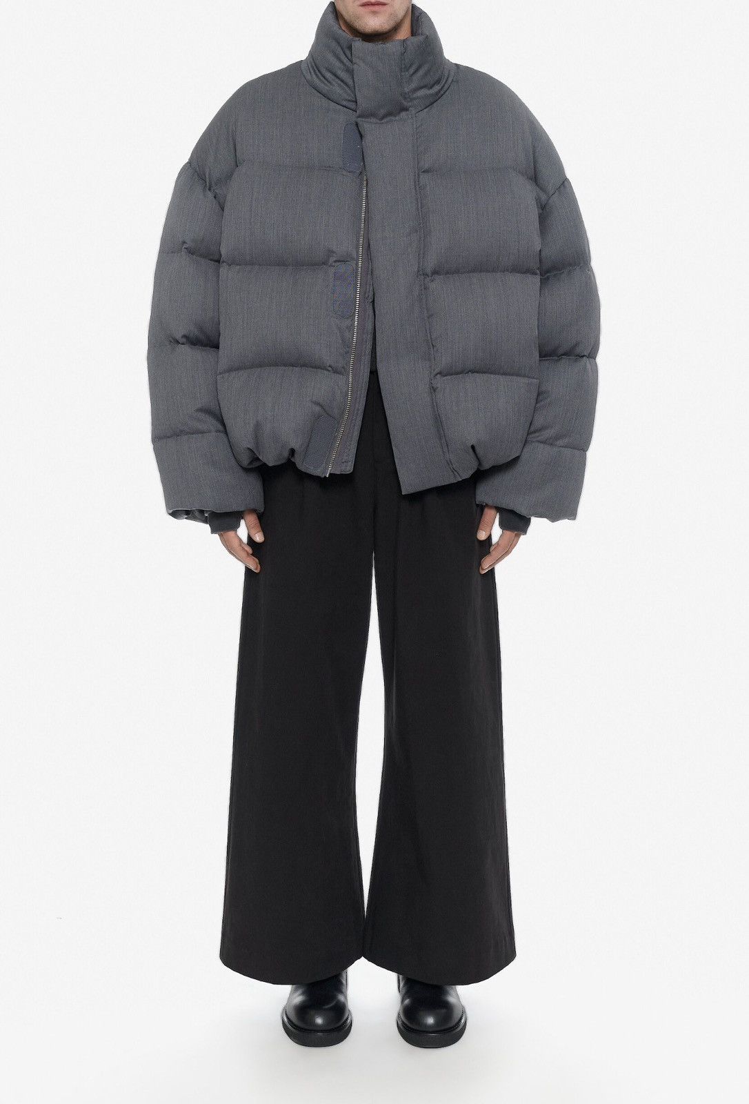 Entire Studios Entire Studios MML Wool-Blend Puffer Suiting Jacket Size US L / EU 52-54 / 3 - 4 Thumbnail