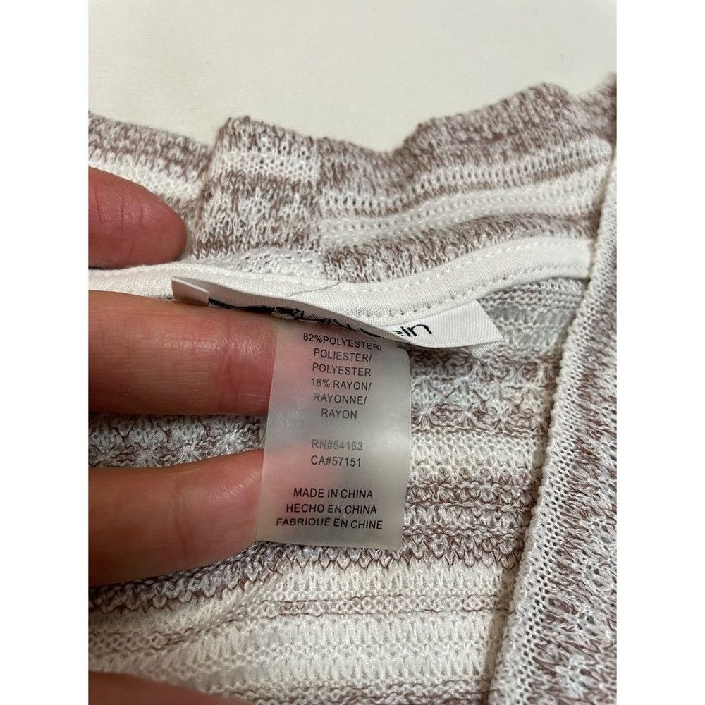 Calvin Klein Calvin Klein Knit Stripes Mélange Vest Duster One Size Size ONE SIZE - 8 Thumbnail
