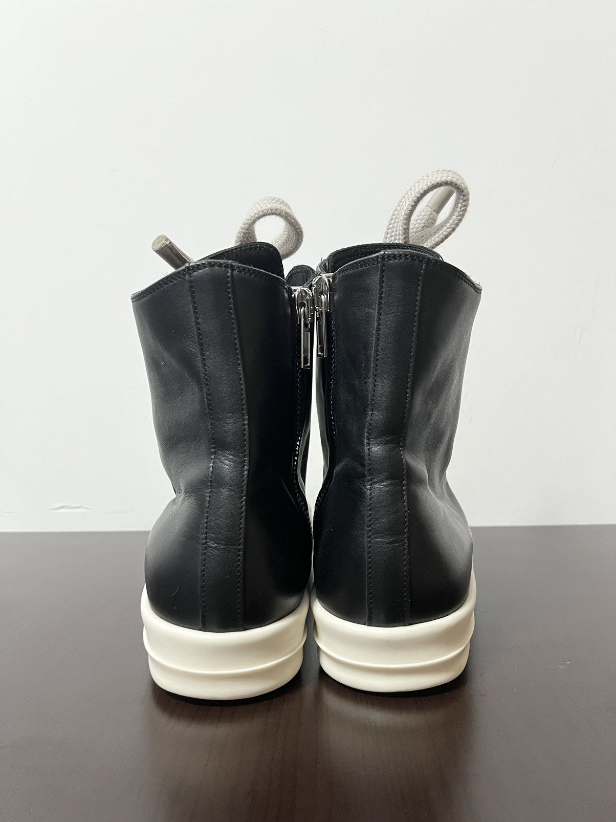Rick Owens Rick Owens SS23 EDFU Leather Jumbo Laces Sneakers Size US 9 / EU 42 - 6 Thumbnail