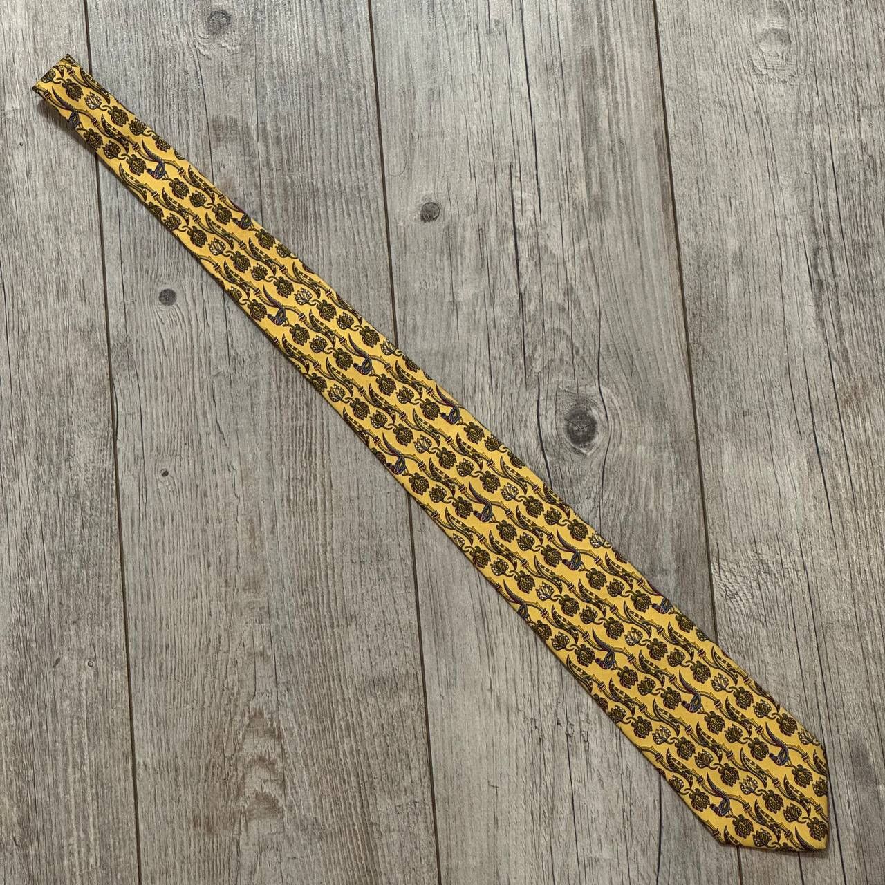 Salvatore Ferragamo Salvatore Feragamo Silk Tie Size ONE SIZE - 3 Thumbnail