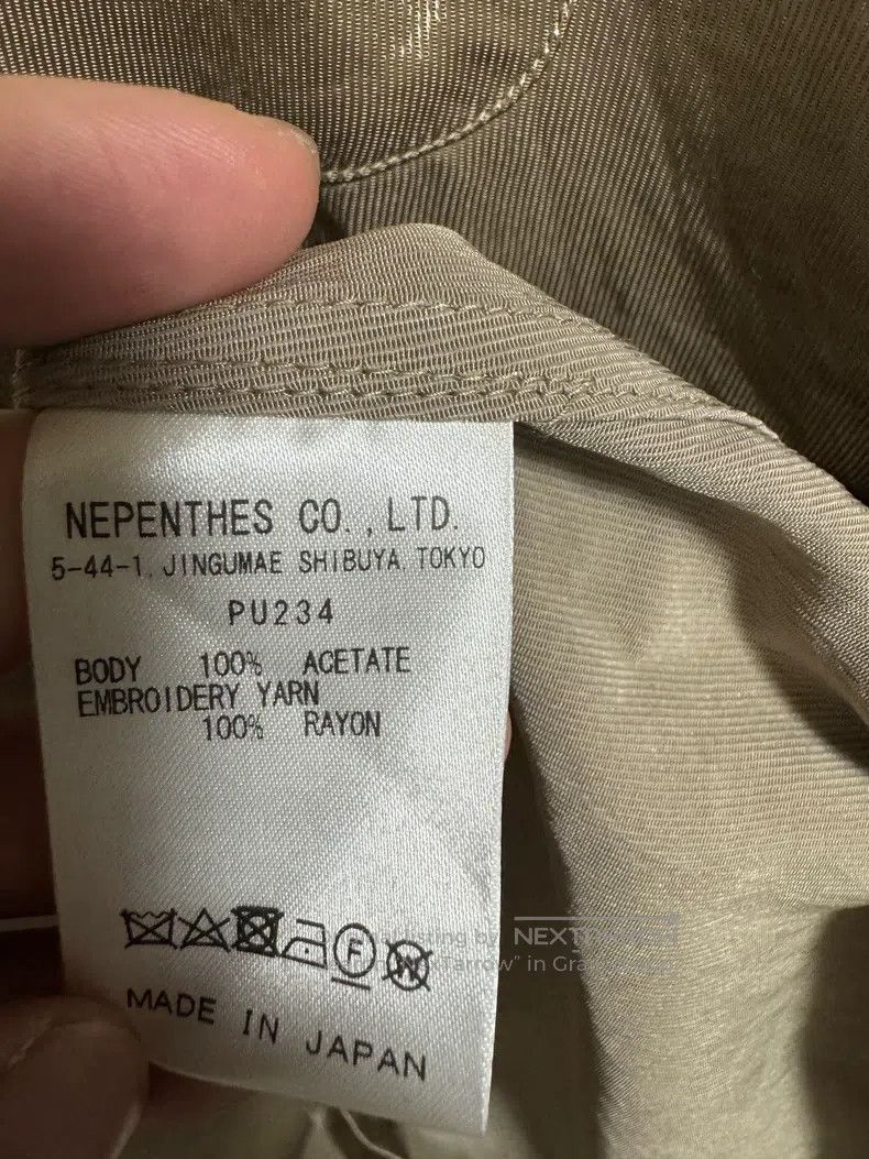 Needles Needles Nissan Silk Lapel Long Sleeve Size US S / EU 44-46 / 1 - 5 Thumbnail