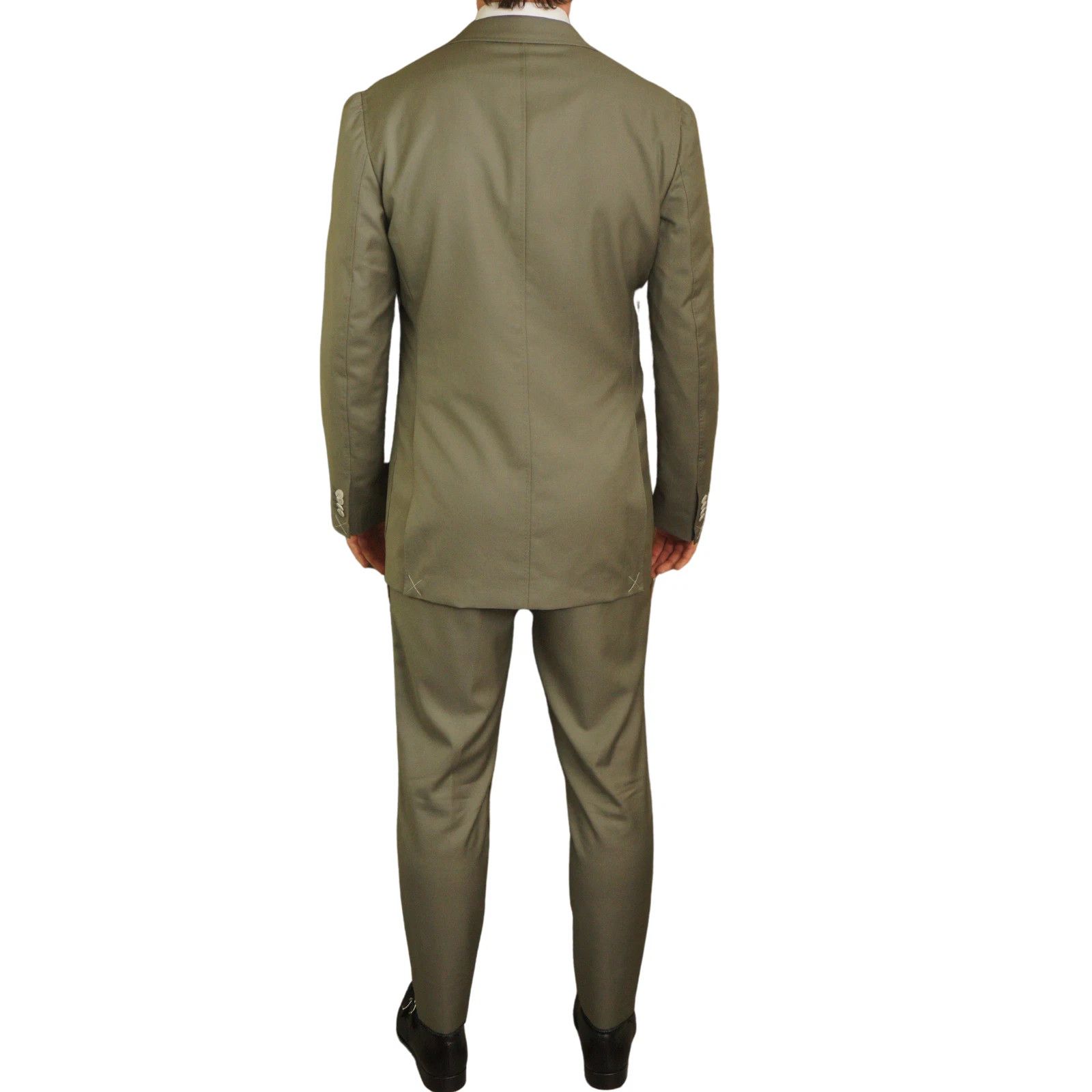 Suitsupply Men Suitsupply Suit Havana Tulip Wool S110 Pleated US40L Size 40L - 3 Thumbnail