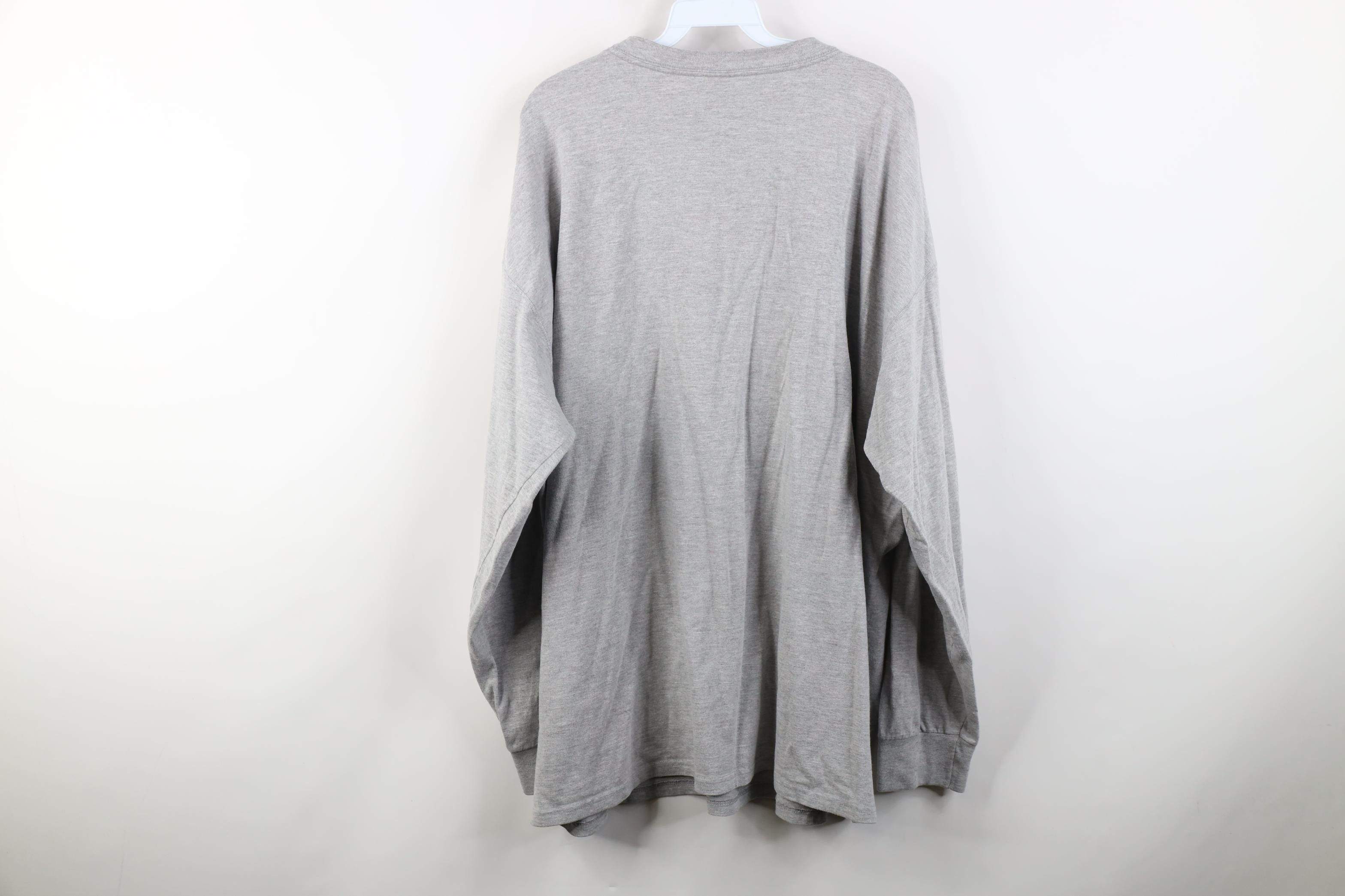 Vintage Vintage 90s Y2K Streetwear Heavyweight Long Sleeve T-Shirt Size US XXL / EU 58 / 5 - 8 Thumbnail