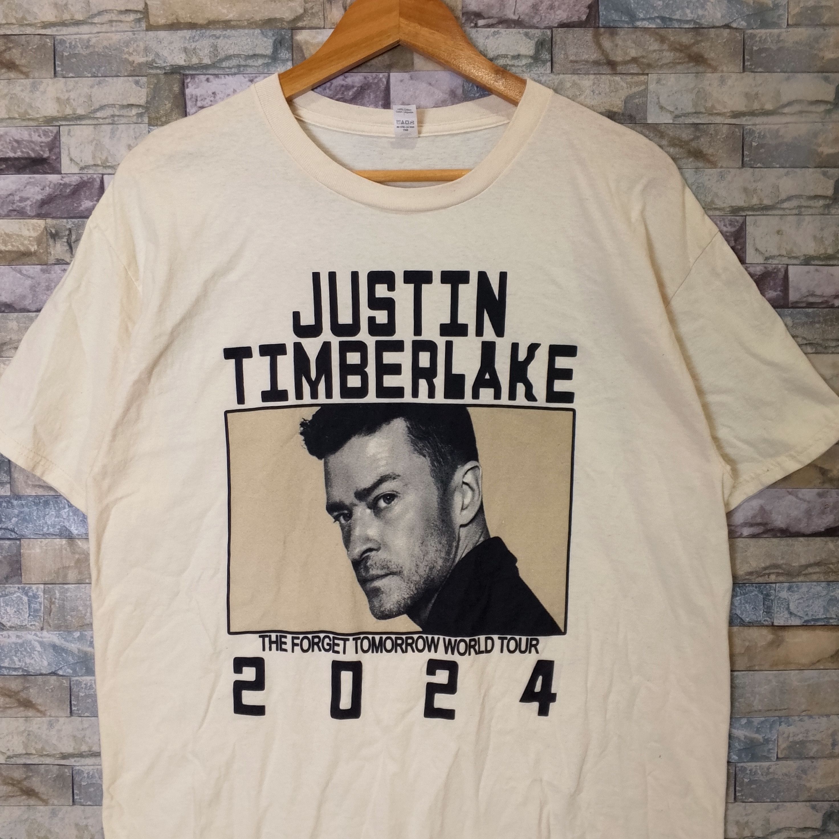 Rap Tees Justin Timberlake Tour Tee Size US L / EU 52-54 / 3 - 3 Thumbnail