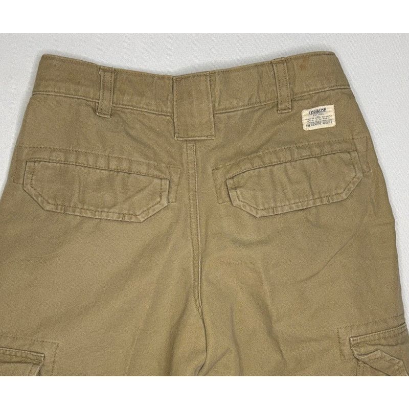 Oshkosh OSHKOSH Boy's Adjustable Waist Cargo Pants | Boy's Size 8 Size US 26 / EU 42 - 6 Thumbnail