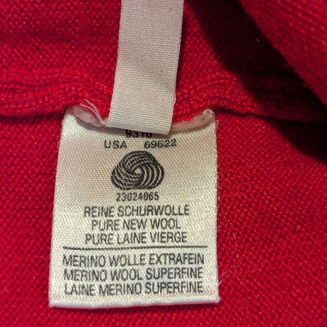 Other Marz Wool Turtleneck Sweater Red Size 14 Size XL / US 12-14 / IT 48-50 - 5 Thumbnail
