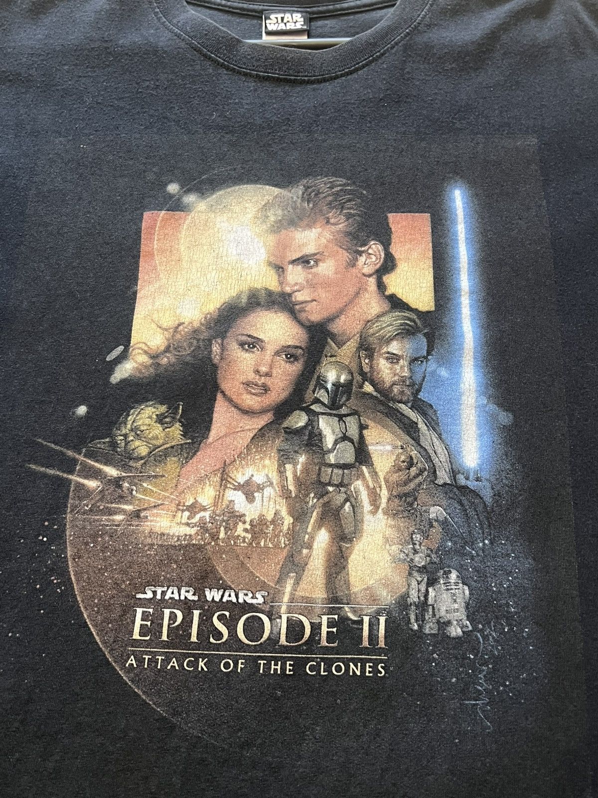 Star Wars Star Wars Episode 2 Attack of the clones tee rare Size US L / EU 52-54 / 3 - 3 Thumbnail