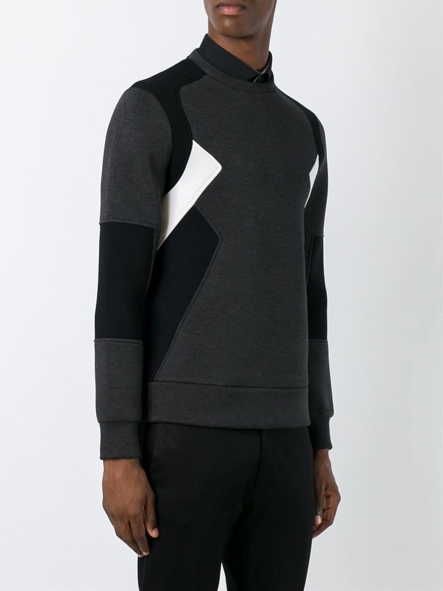 Neil Barrett Neil Barrett 네오프렌 Color Block Sweat Size US S / EU 44-46 / 1 - 4 Thumbnail
