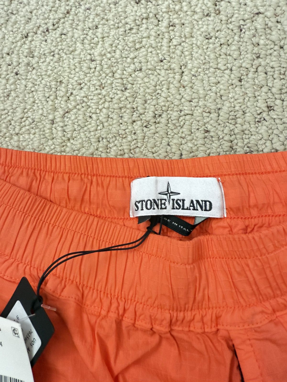 Stone Island New w/Tags Stone Island Medium Orange Shorts Size US 32 / EU 48 - 2 Thumbnail
