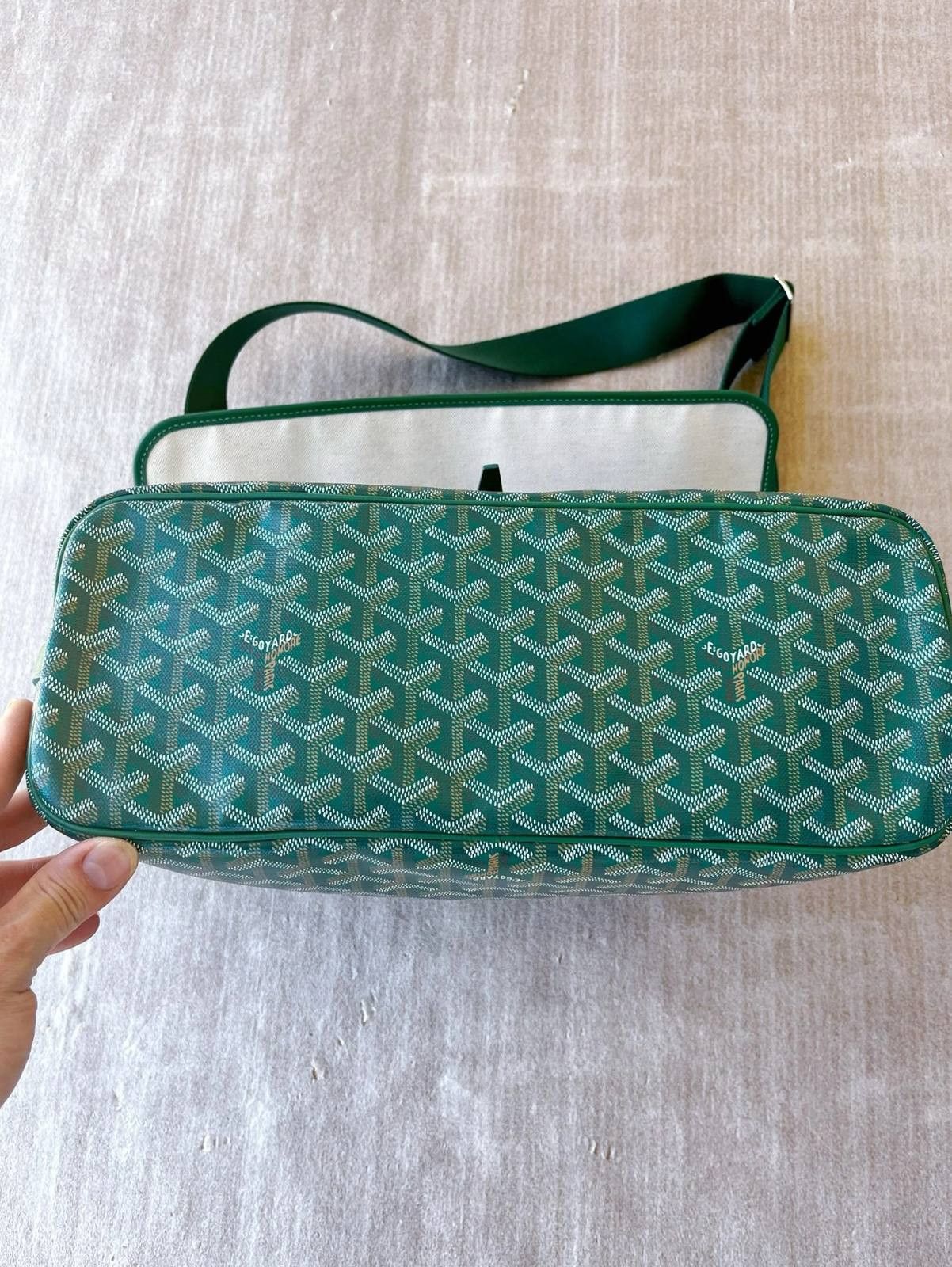 Goyard Goyard Capetien Green MM messenger bag Size ONE SIZE - 3 Thumbnail