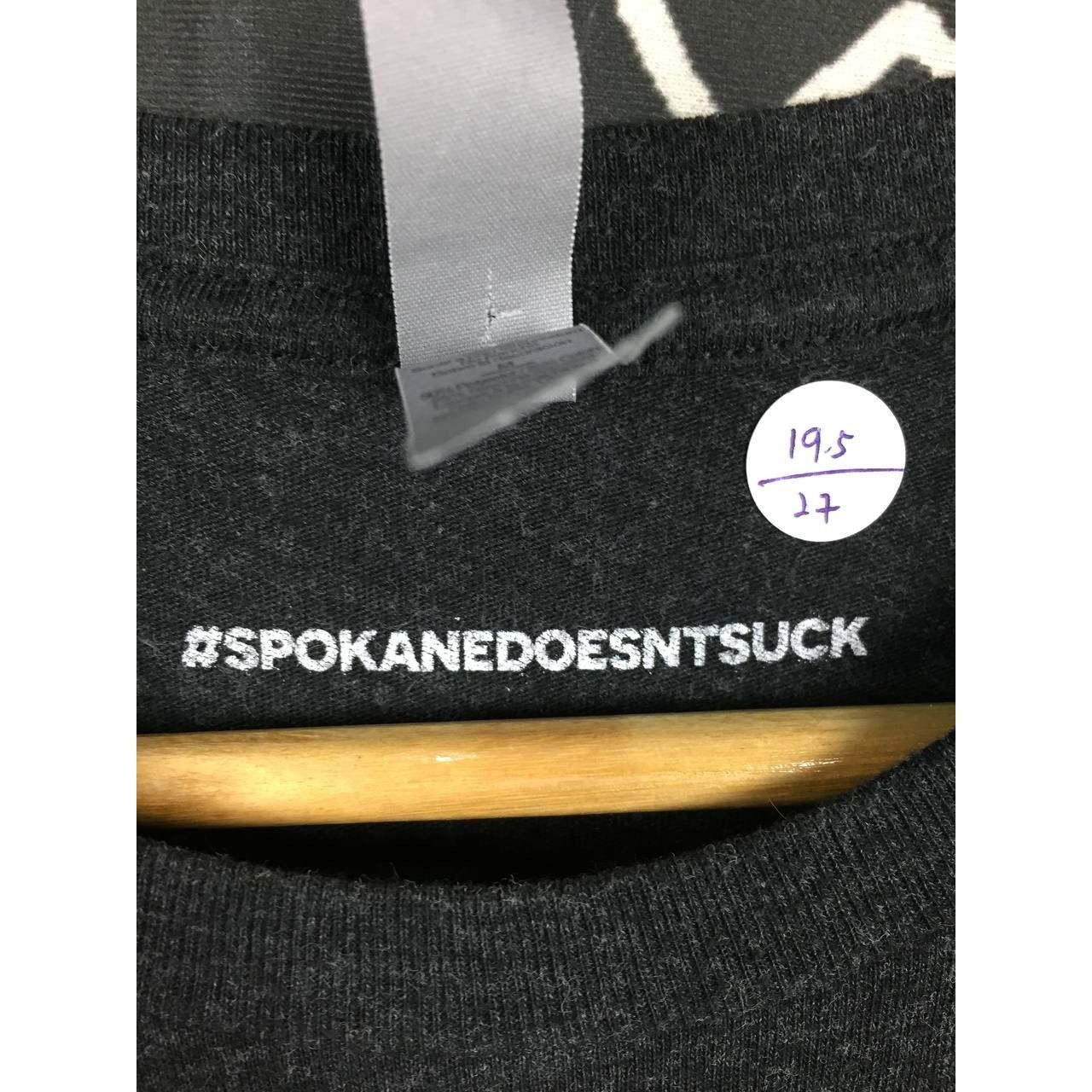 Vintage Spokane Washington Spokane Doesn't Suck Graphic Art Tee Size US M / EU 48-50 / 2 - 6 Thumbnail