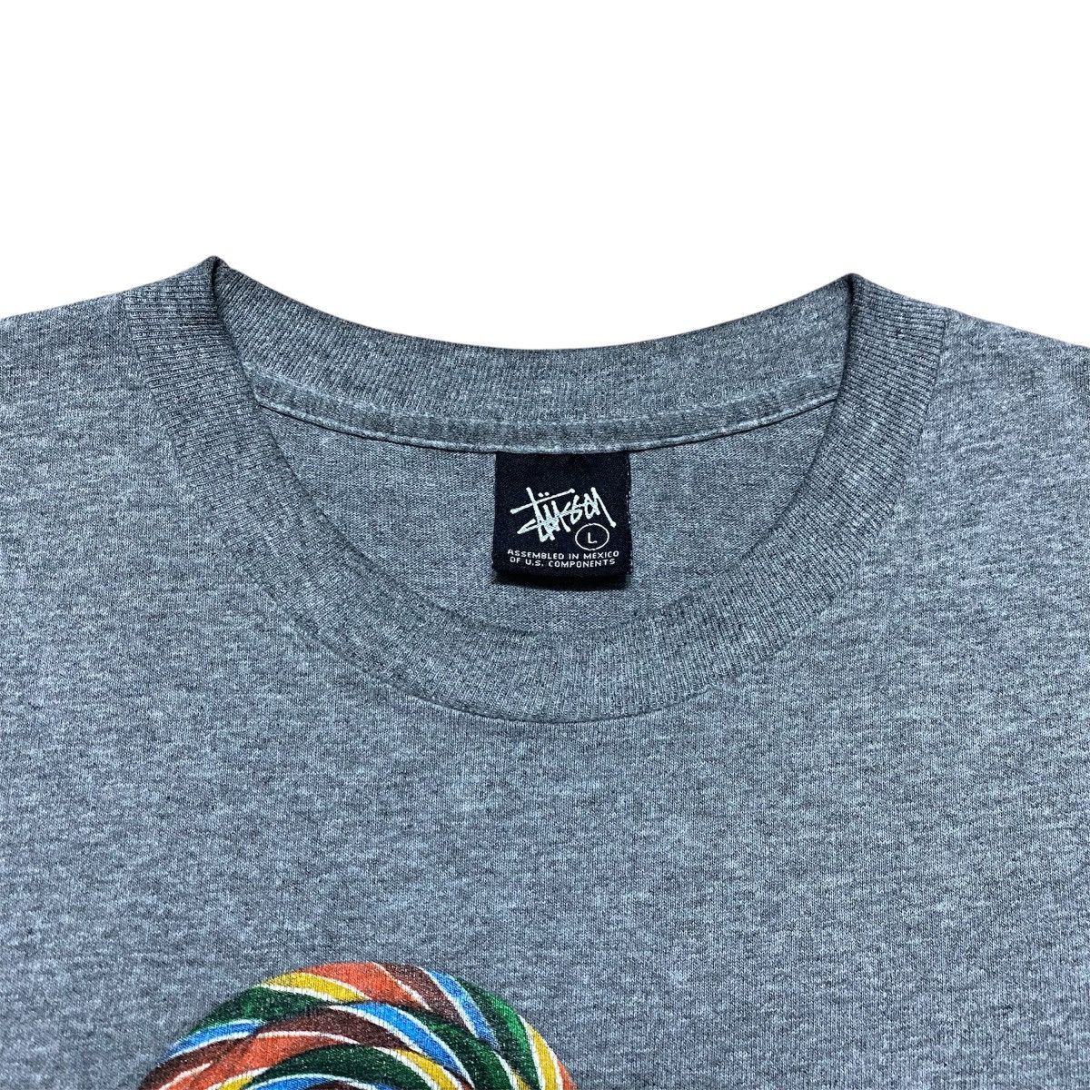 Stussy Rare‼️🔥Vintage Stussy RUN D.M.C. Sucker MC's Lollipop Print Size US L / EU 52-54 / 3 - 4 Thumbnail