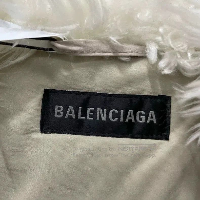 Balenciaga Balenciaga Beige Down Cotton Coat. Size US M / EU 48-50 / 2 - 3 Thumbnail